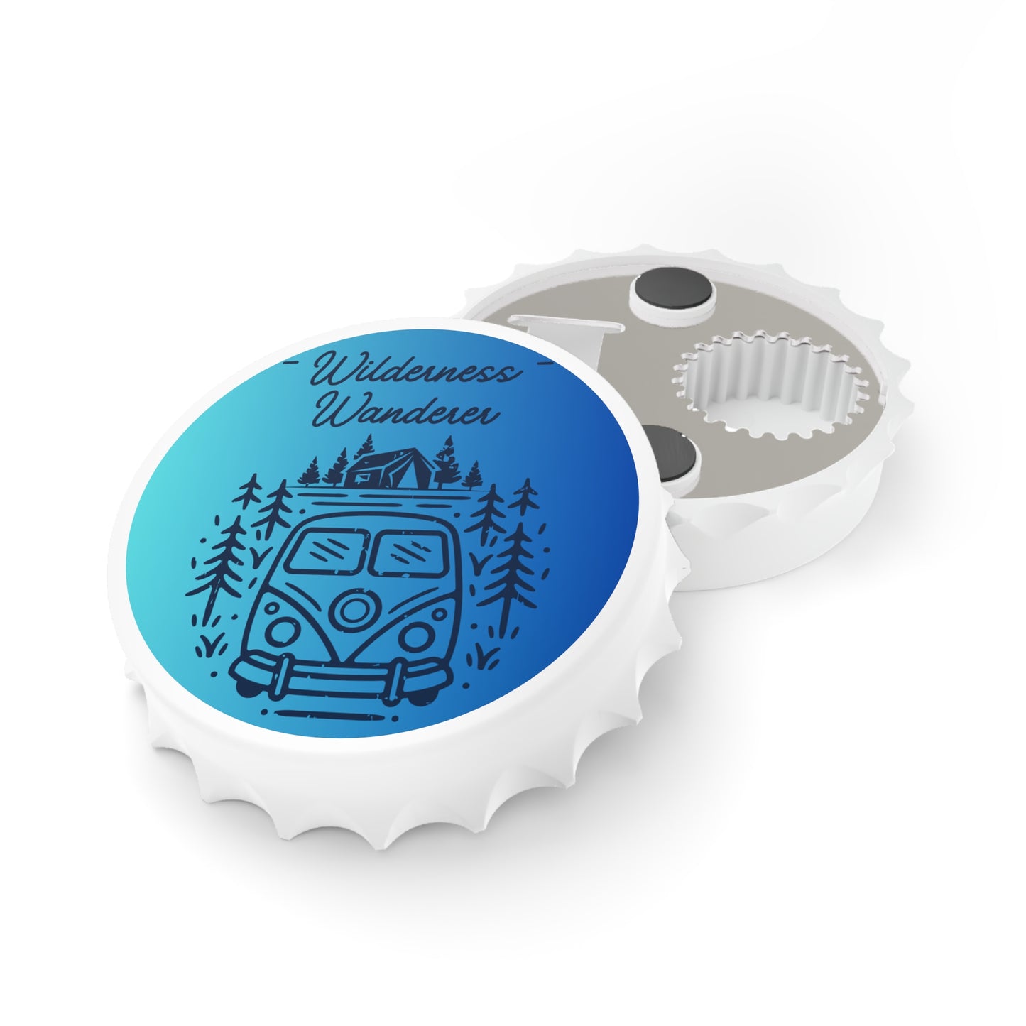 Wilderness Wanderer Bottle Opener Magnet