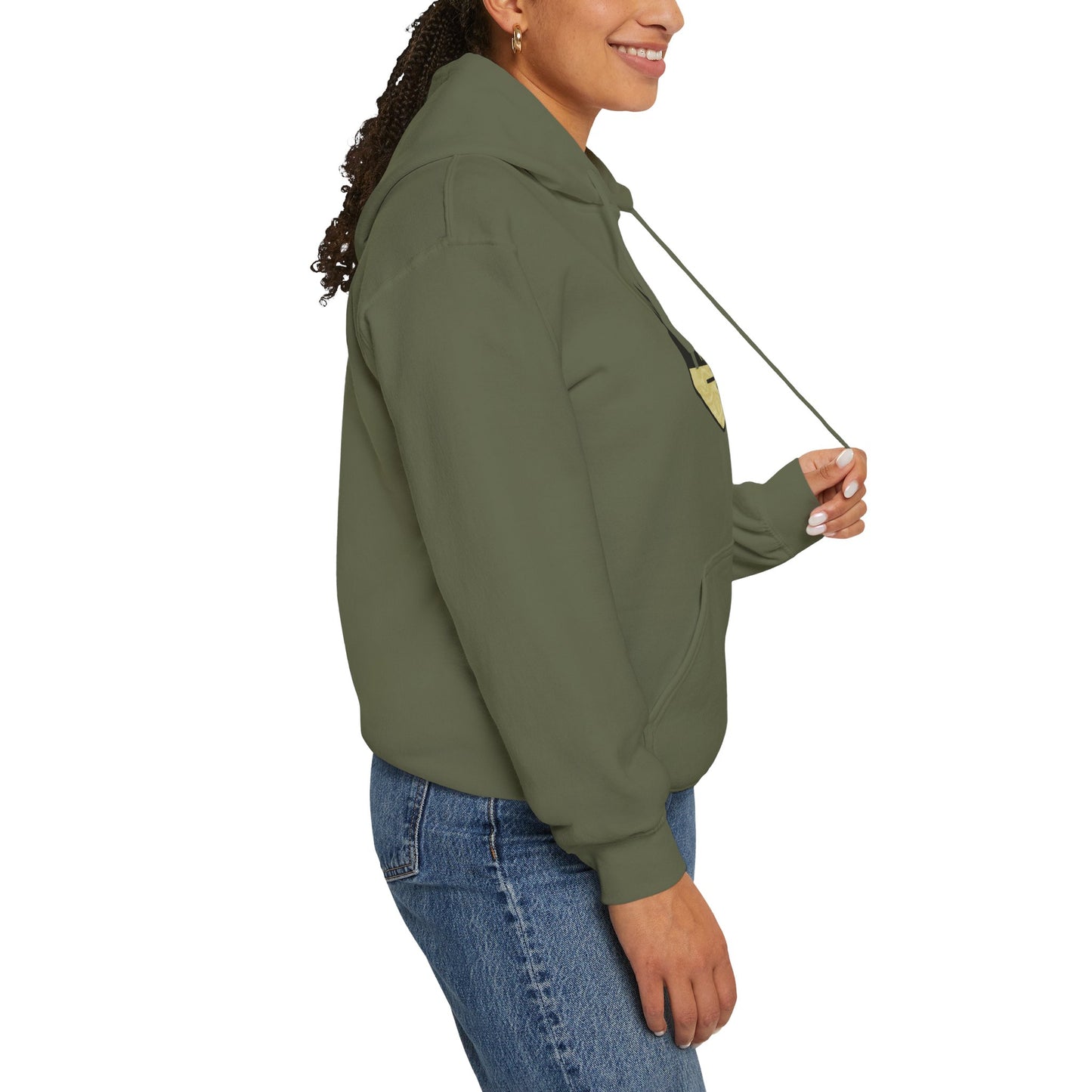 Wooden Hiking Trail Sign Hoodie