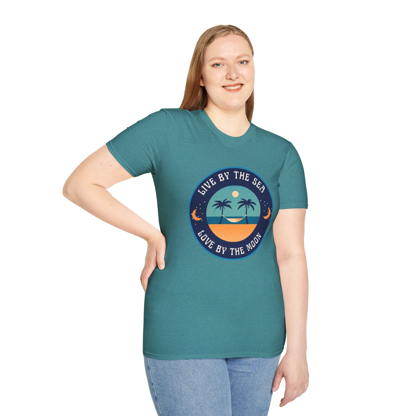 Live By The Sea Love By The Moon Tee