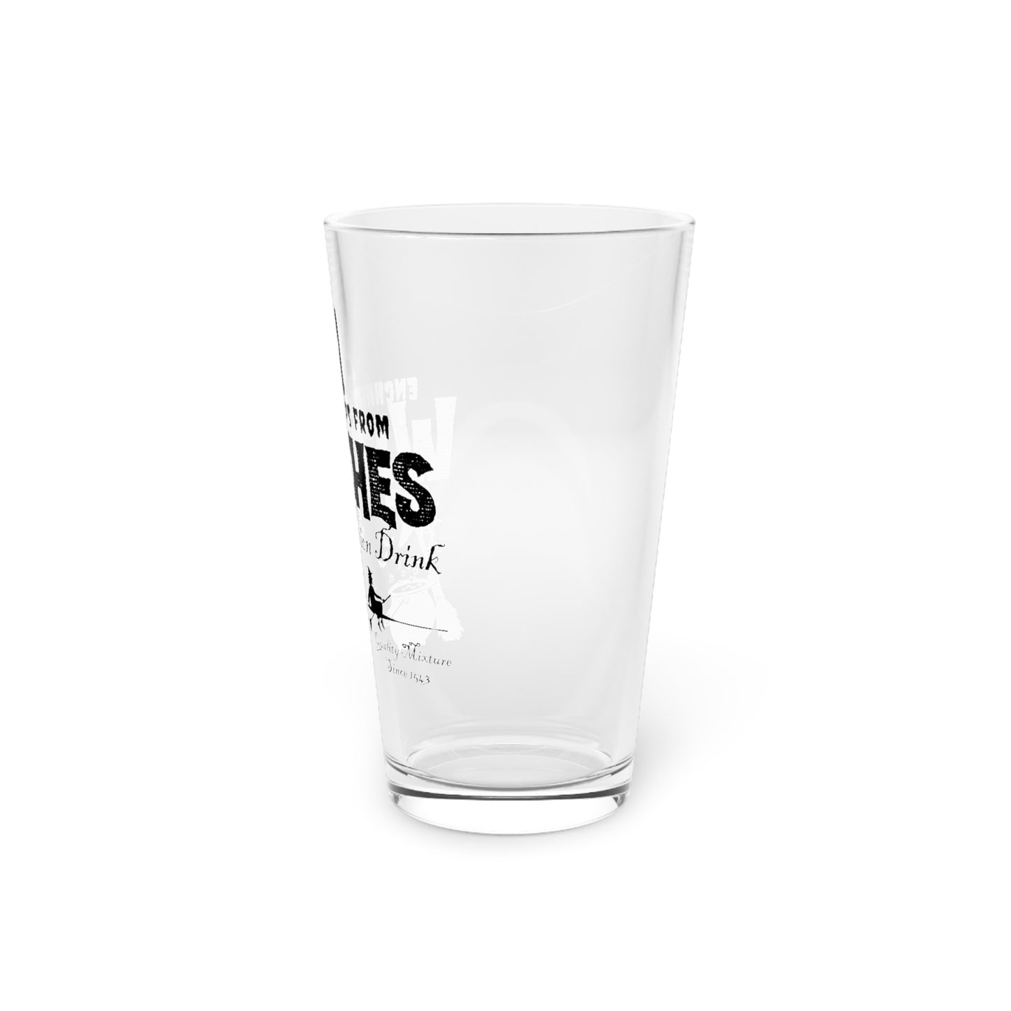 Enchanted Sips Since 1543 Halloween 16oz Pint Glass