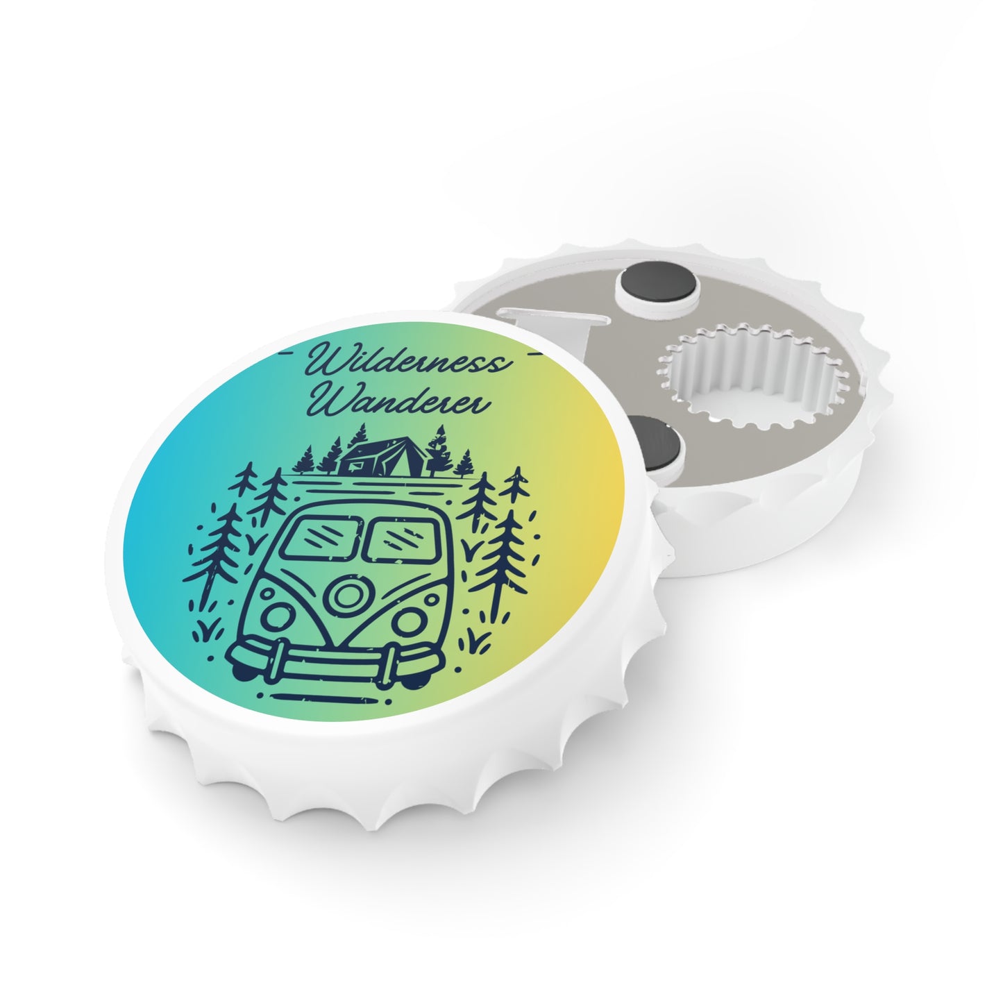 Wilderness Wanderer Bottle Opener Magnet
