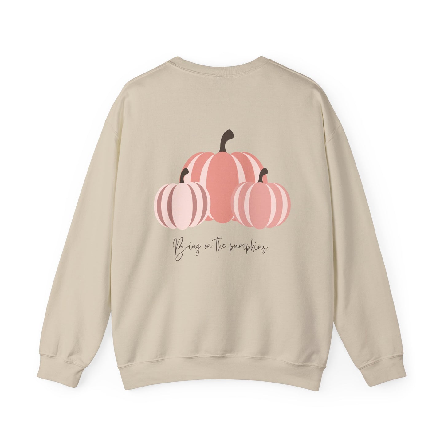 Bring On The Pumpkins Cozy Crewneck Sweatshirt