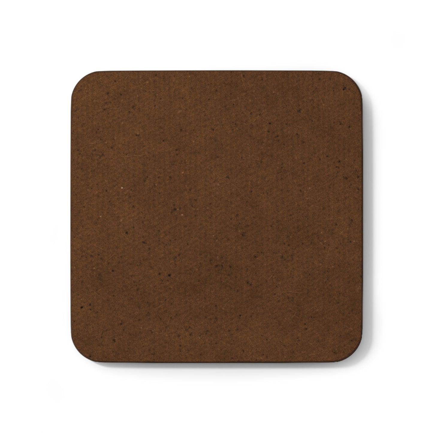 Wooden Hiking Trail Sign Coaster in Snow