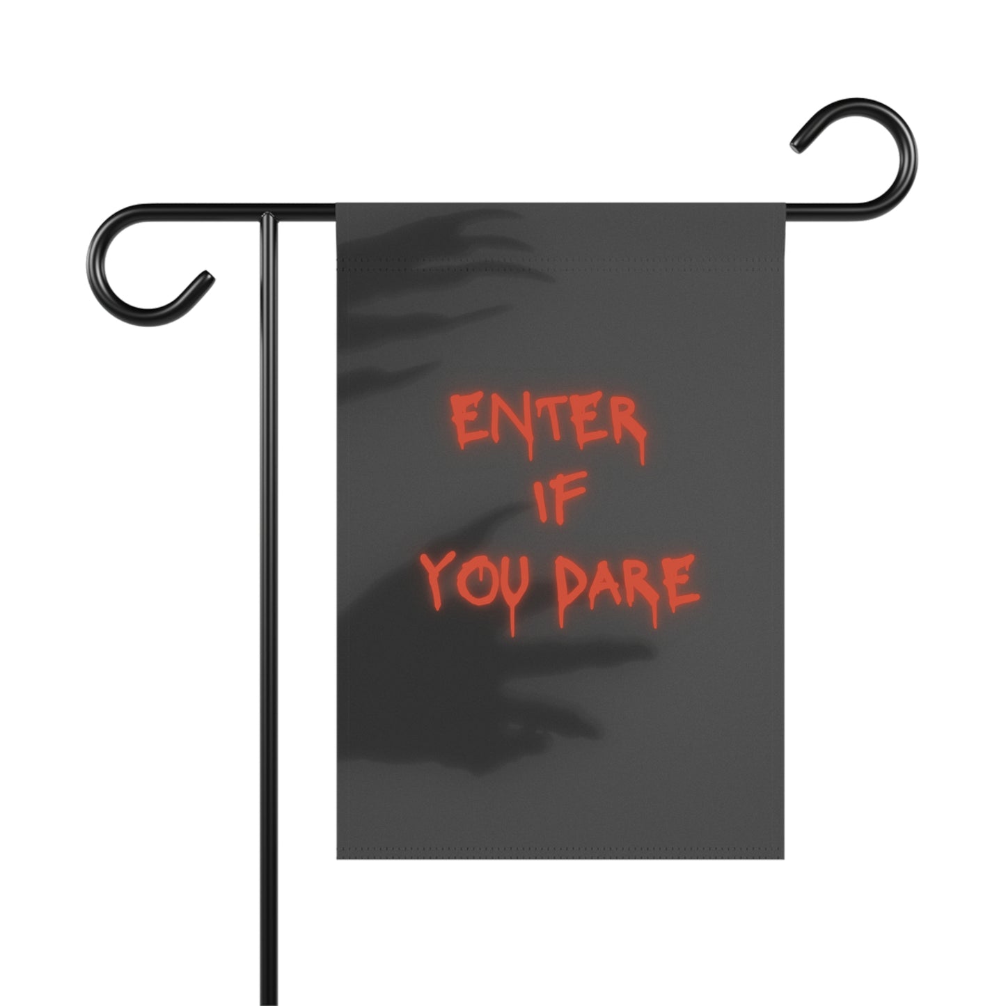 Enter If You Dare Garden & House Banner