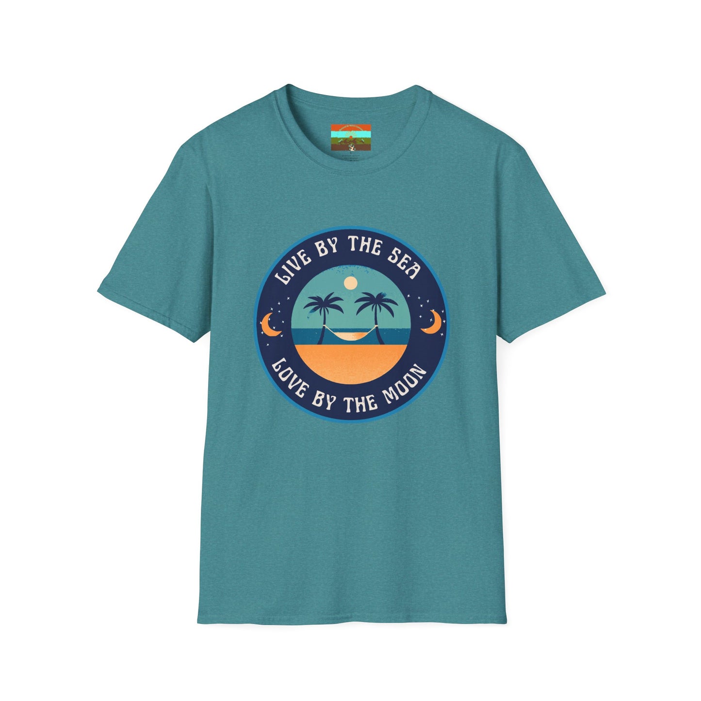 Live By The Sea Love By The Moon Tee