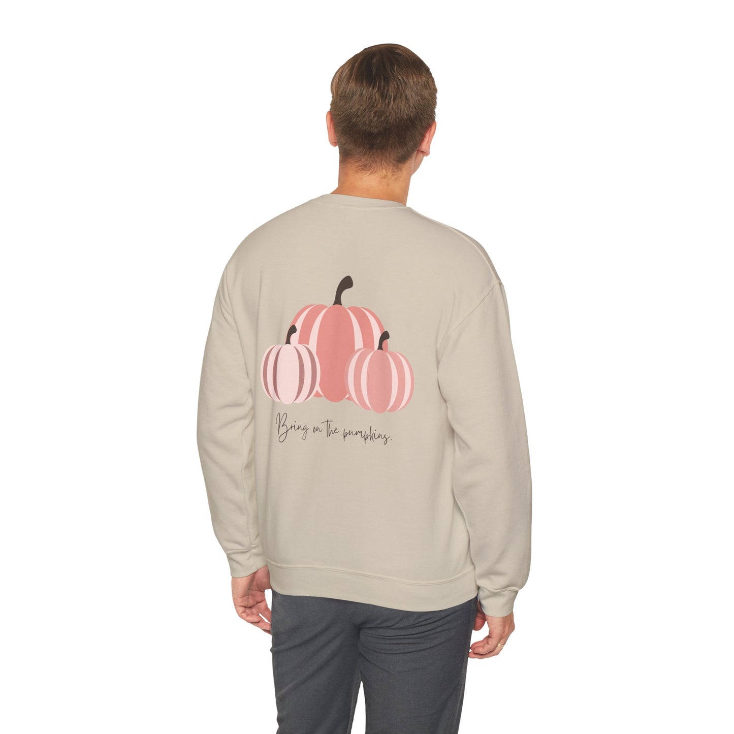 Bring On The Pumpkins Cozy Crewneck Sweatshirt