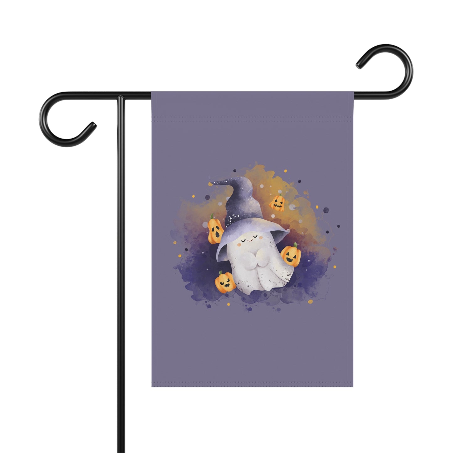 Charming Spooky Ghost Garden & House Banner