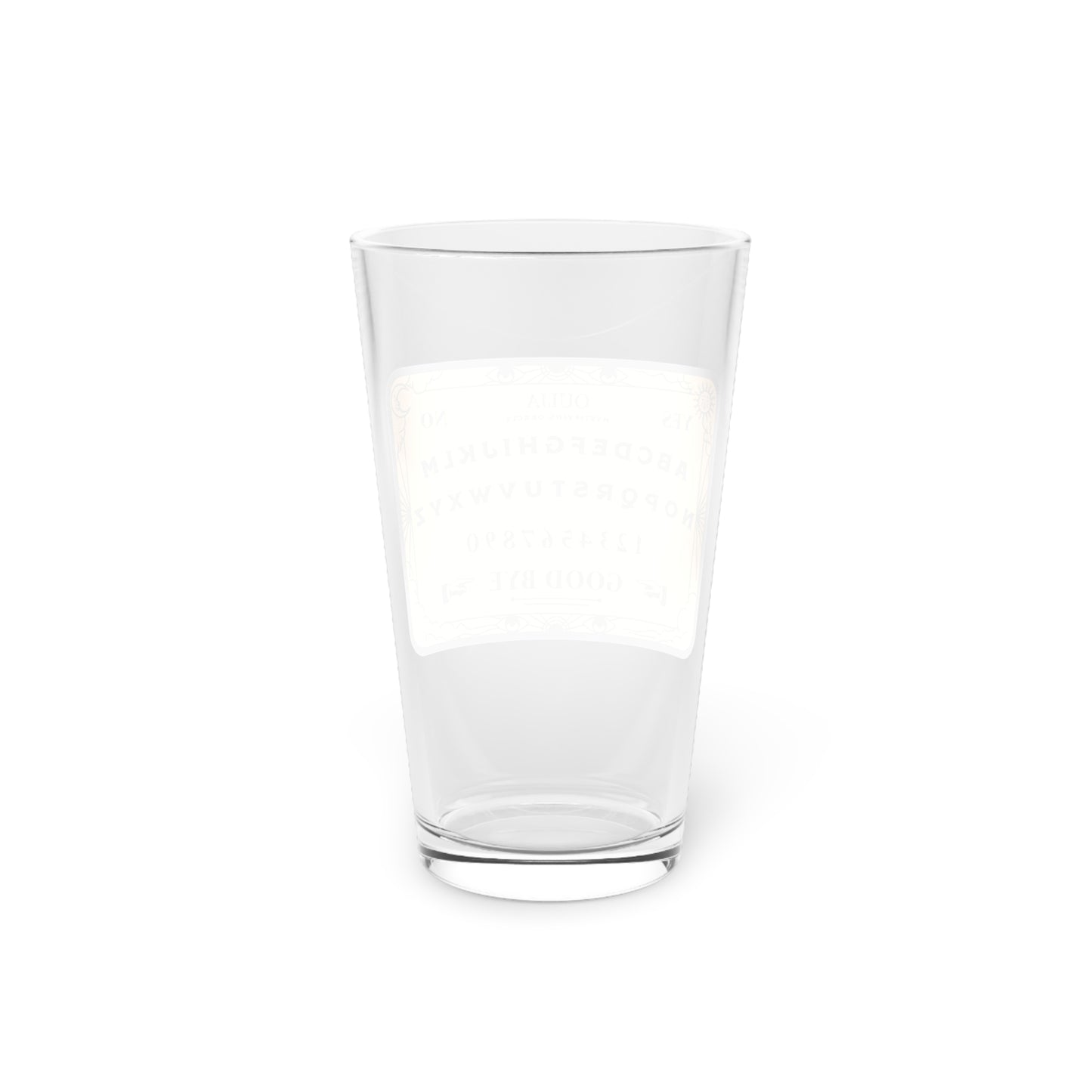 Ouija Board Halloween 16 oz Pint Glass
