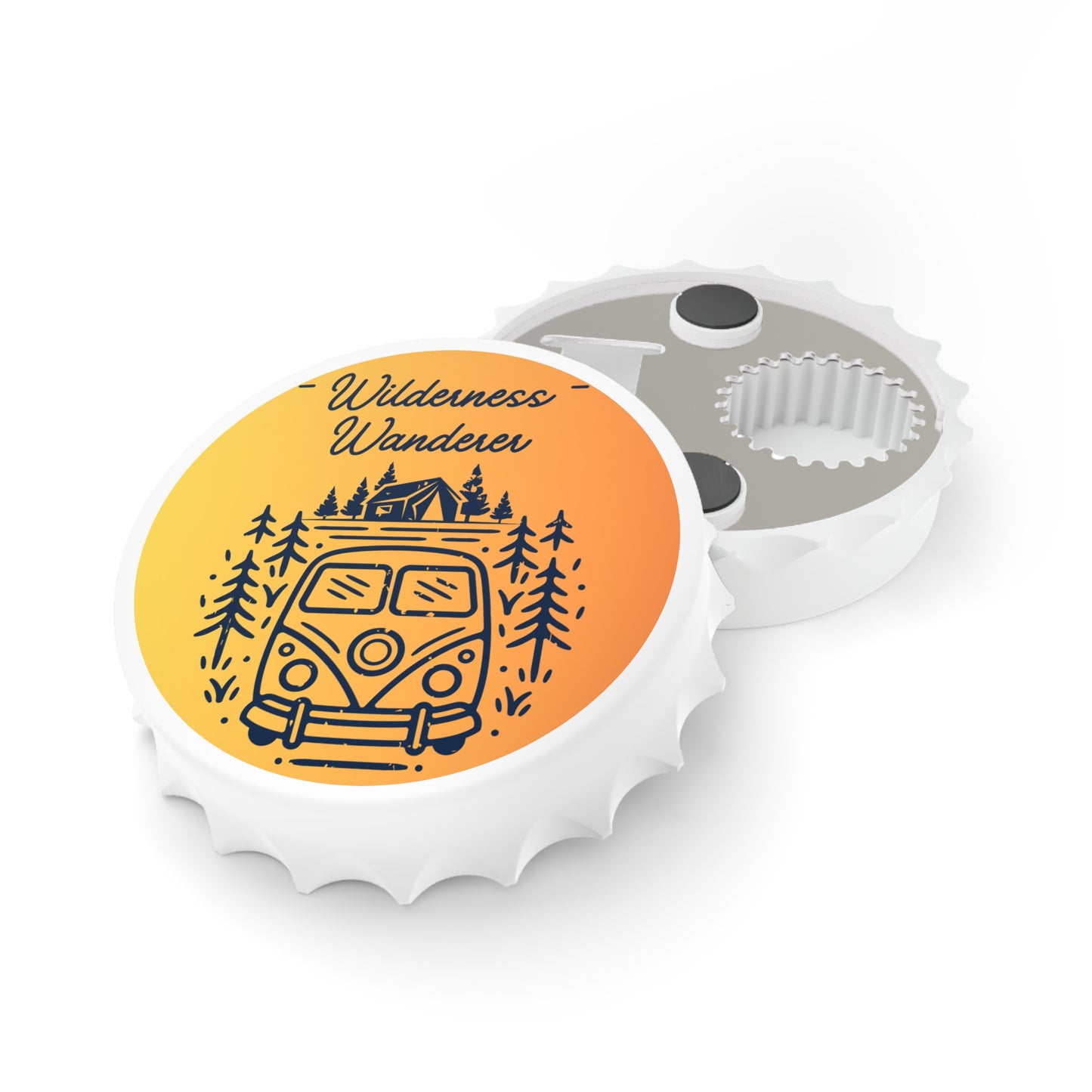 Wilderness Wanderer Bottle Opener Magnet