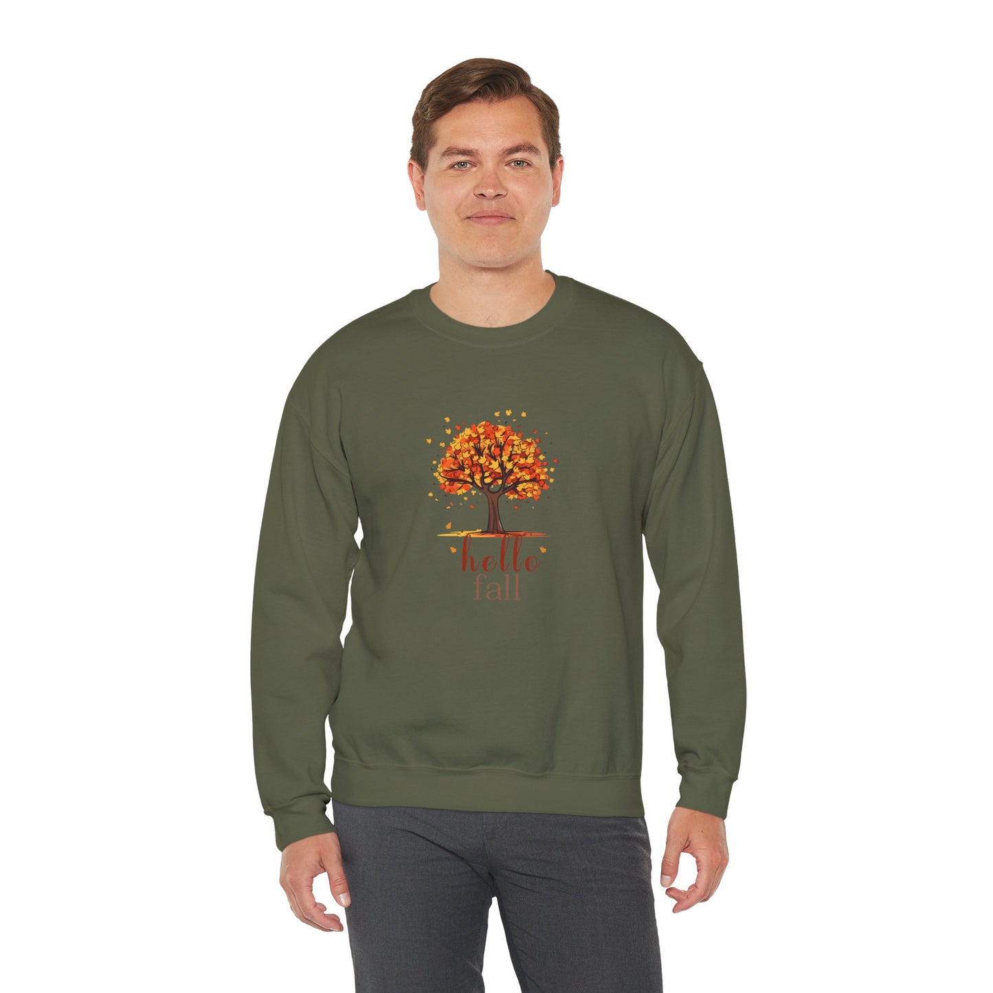 Hello Fall Cozy Crewneck Sweatshirt