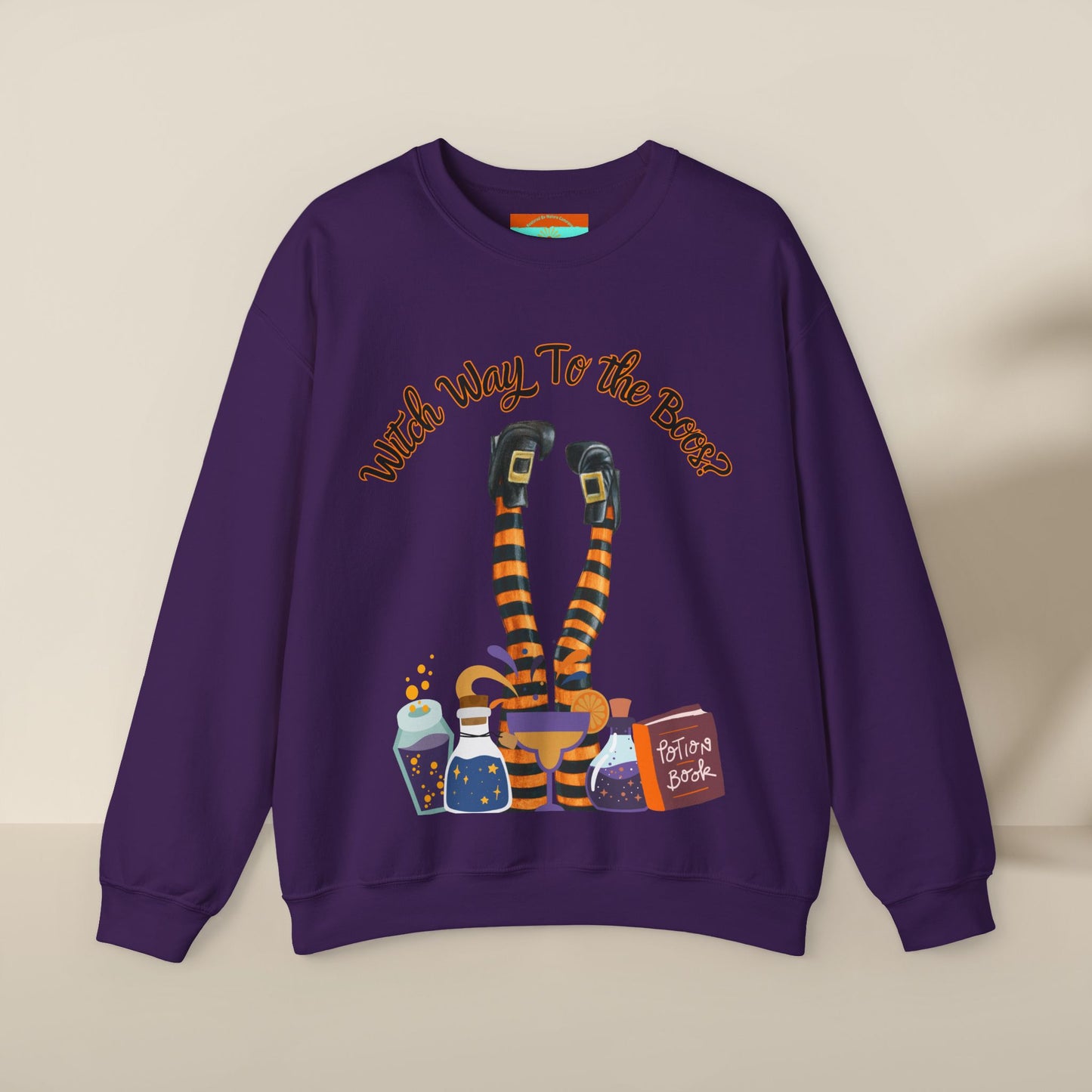 Witch Way To The Boos? Crewneck Sweatshirt