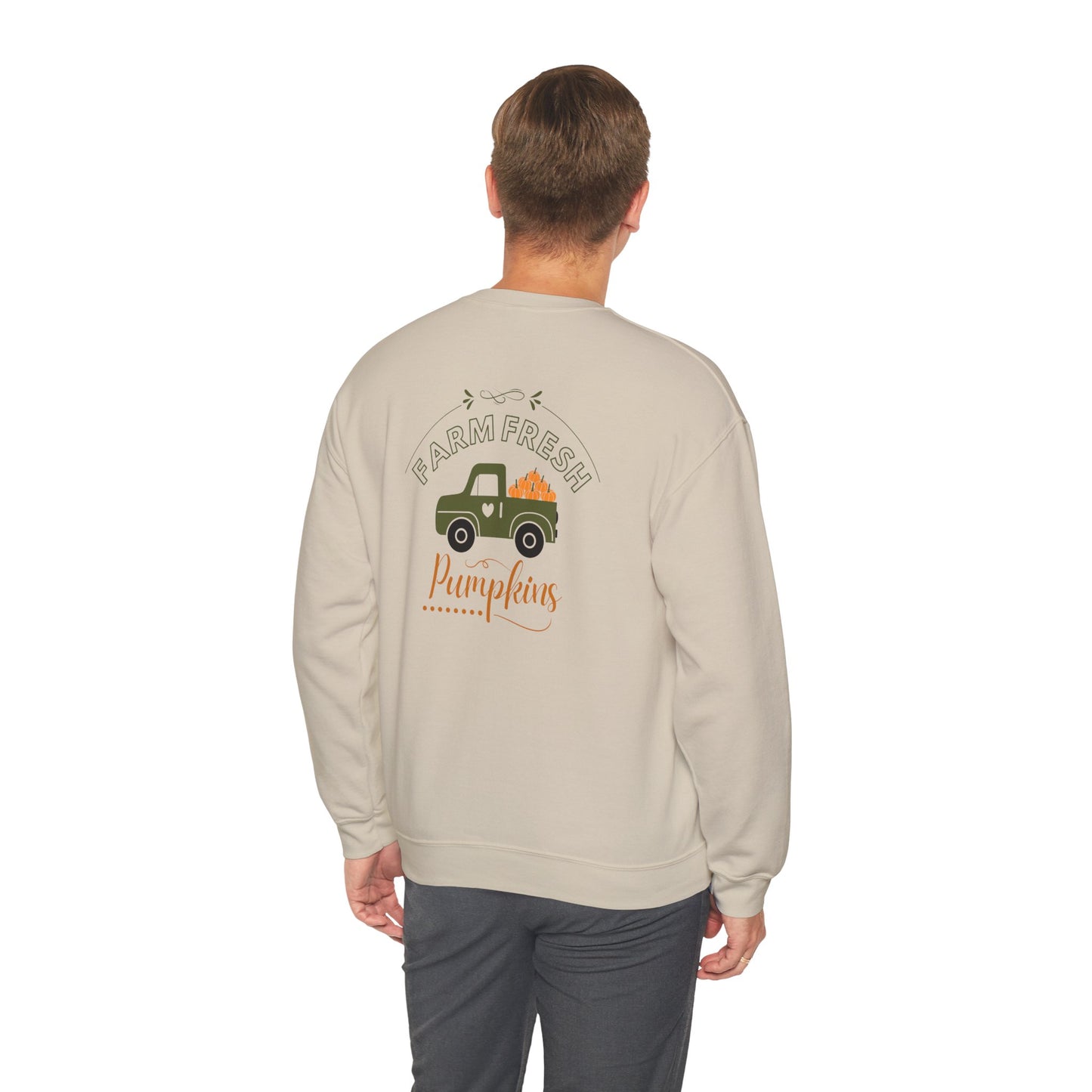 Farm Fresh Pumpkins Vintage Truck Crewneck