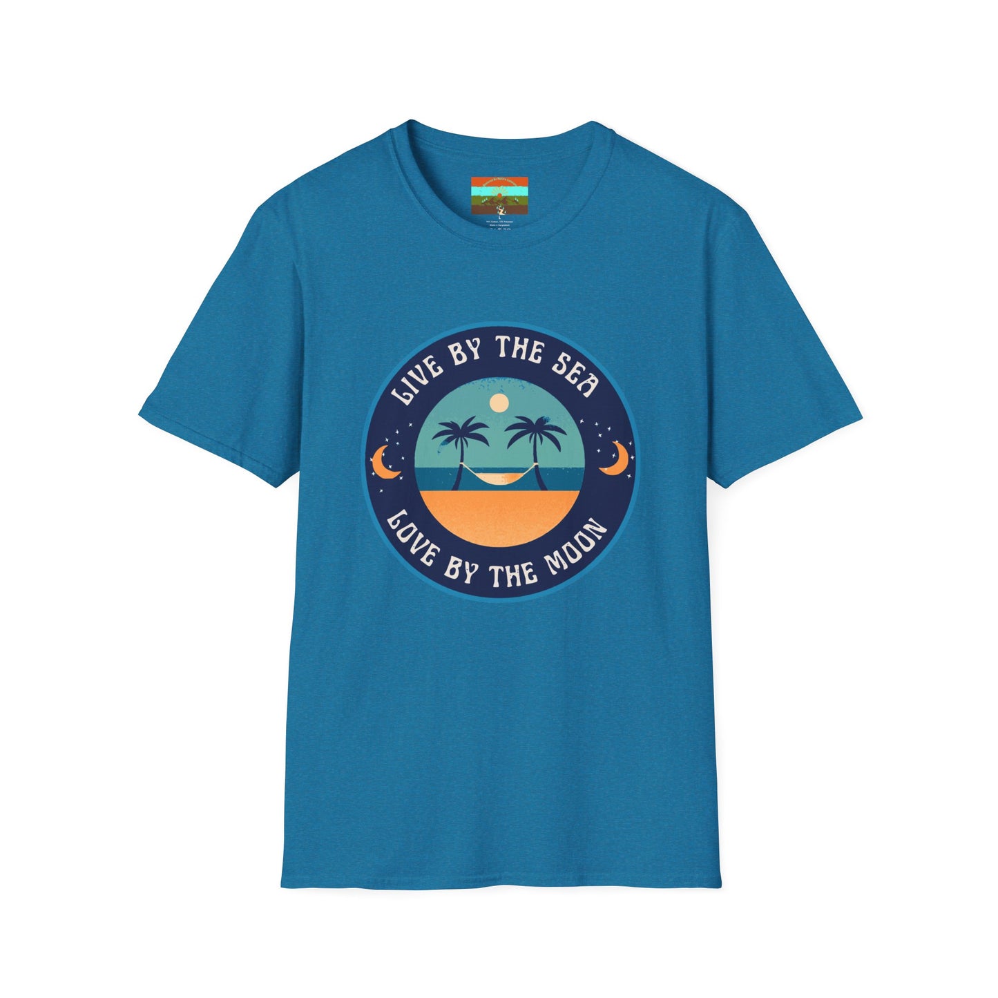 Live By The Sea Love By The Moon Tee