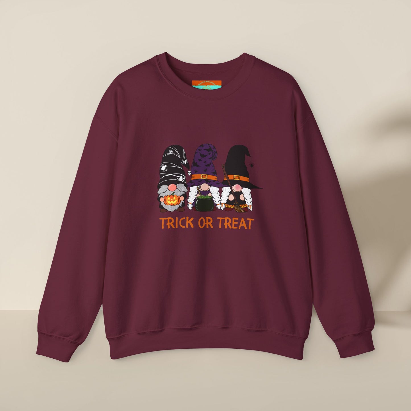 Trick or Treat Gnomes Crewneck Sweatshirt
