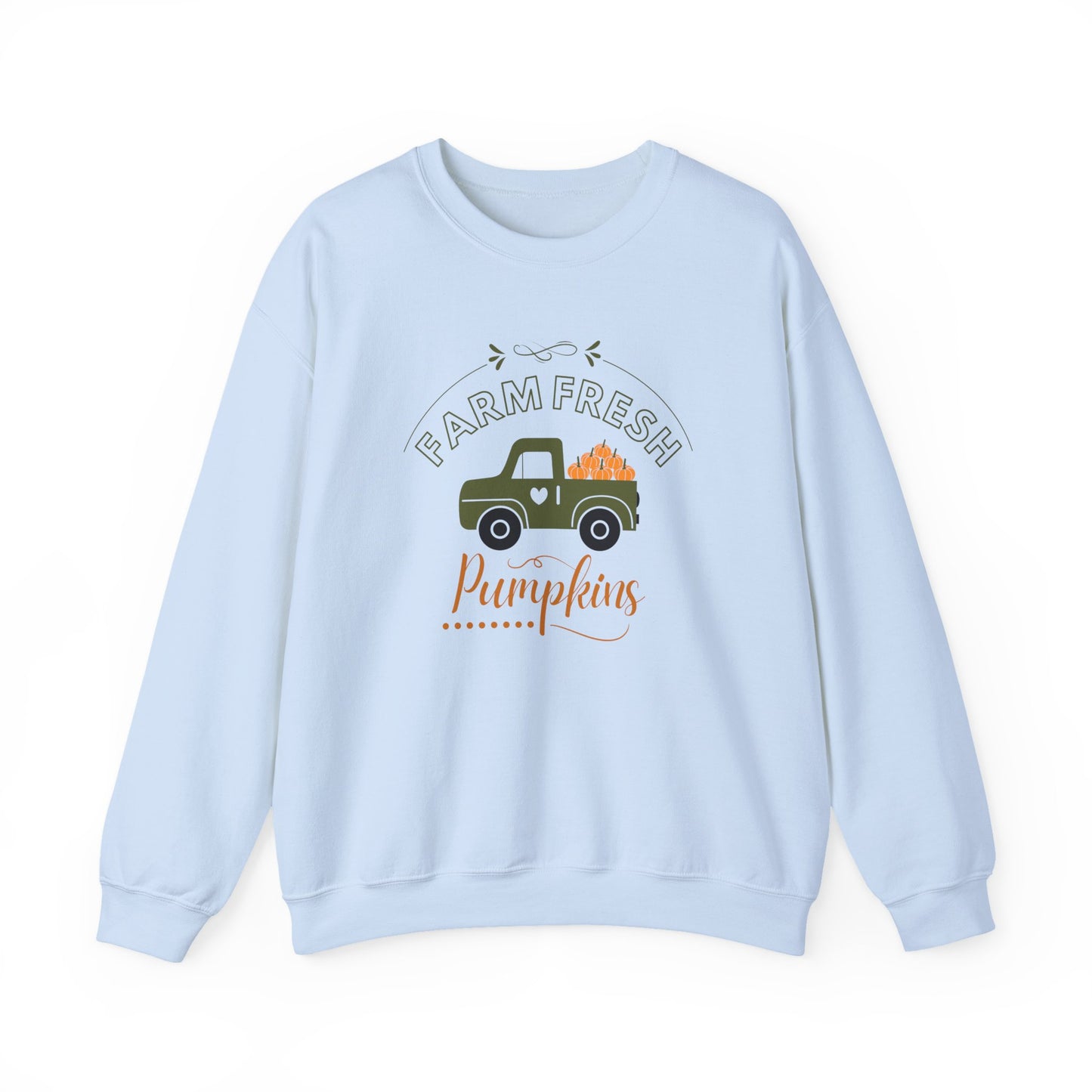 Farm Fresh Pumpkins Vintage Truck Crewneck