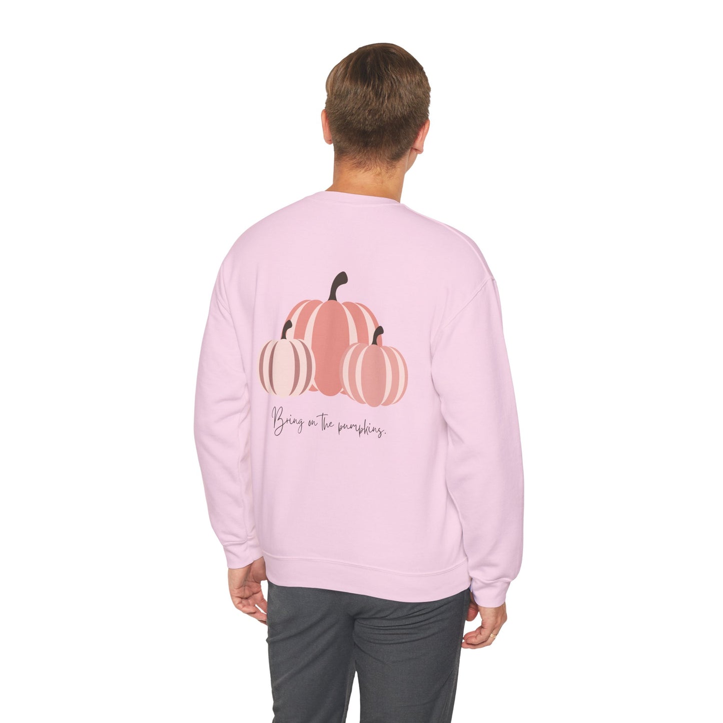 Bring On The Pumpkins Cozy Crewneck Sweatshirt