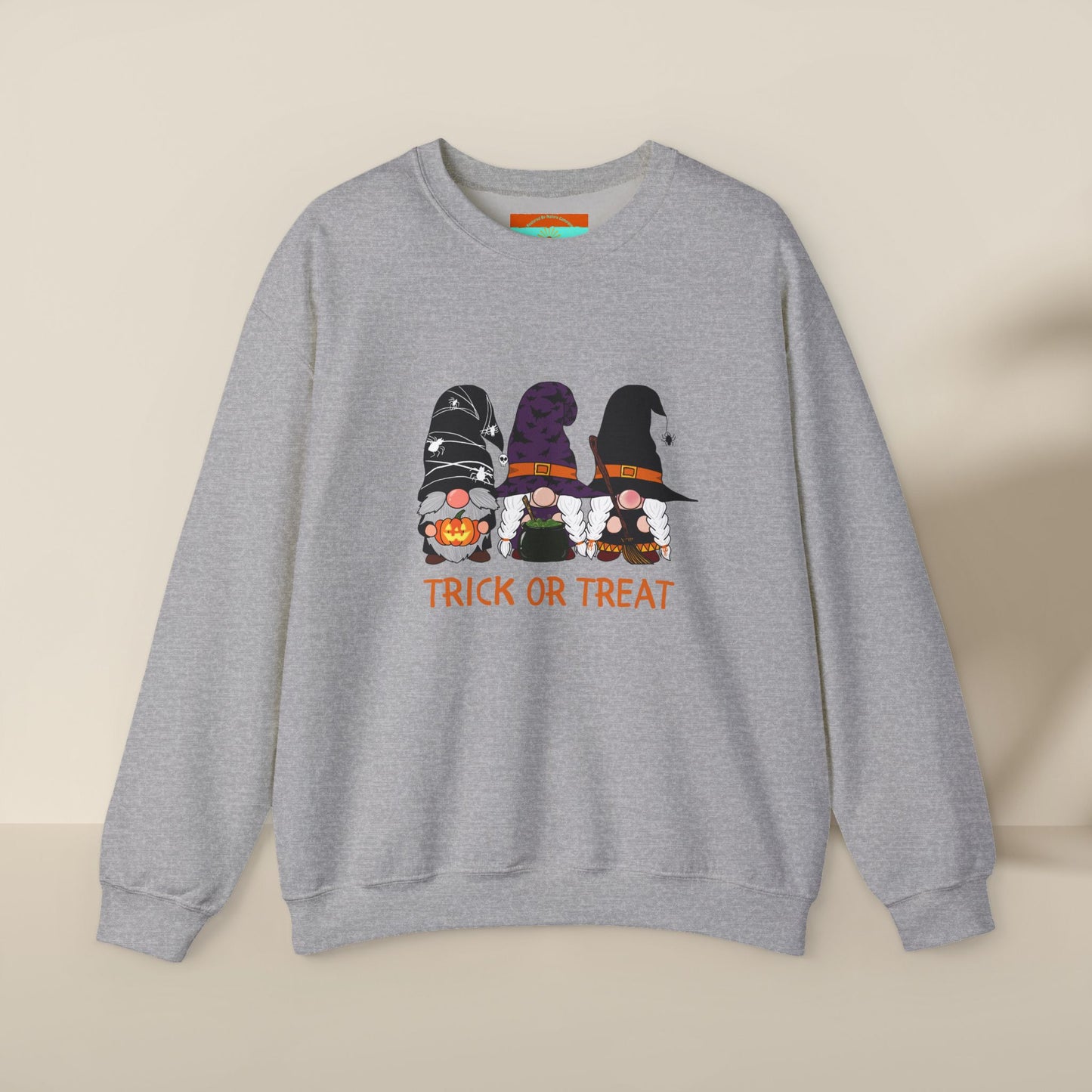 Trick or Treat Gnomes Crewneck Sweatshirt