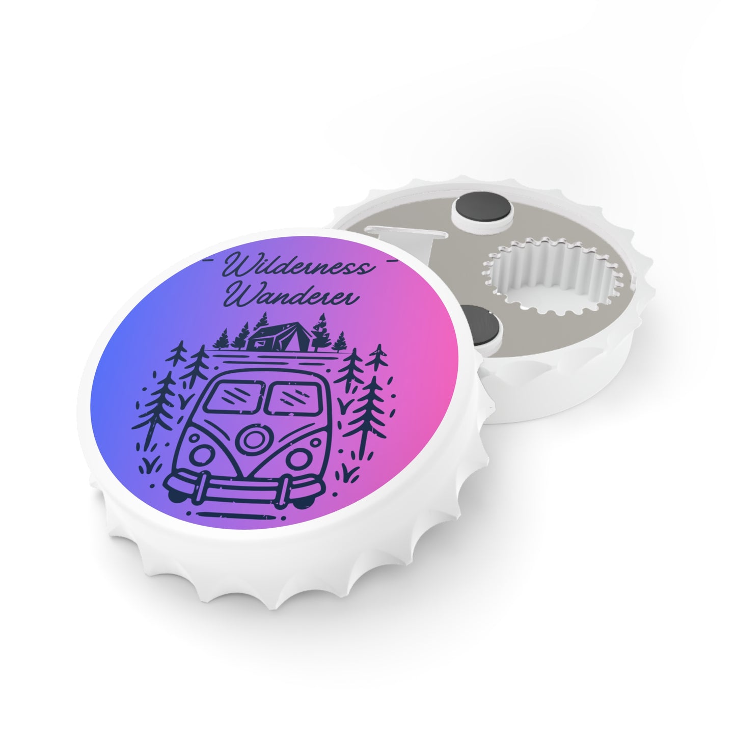 Wilderness Wanderer Bottle Opener Magnet