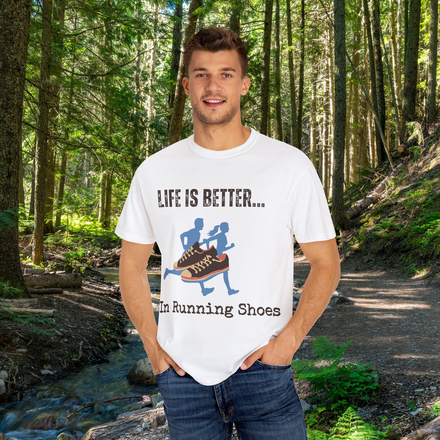 Life Is Better...In Running Shoes Unisex Graphic T-shirt