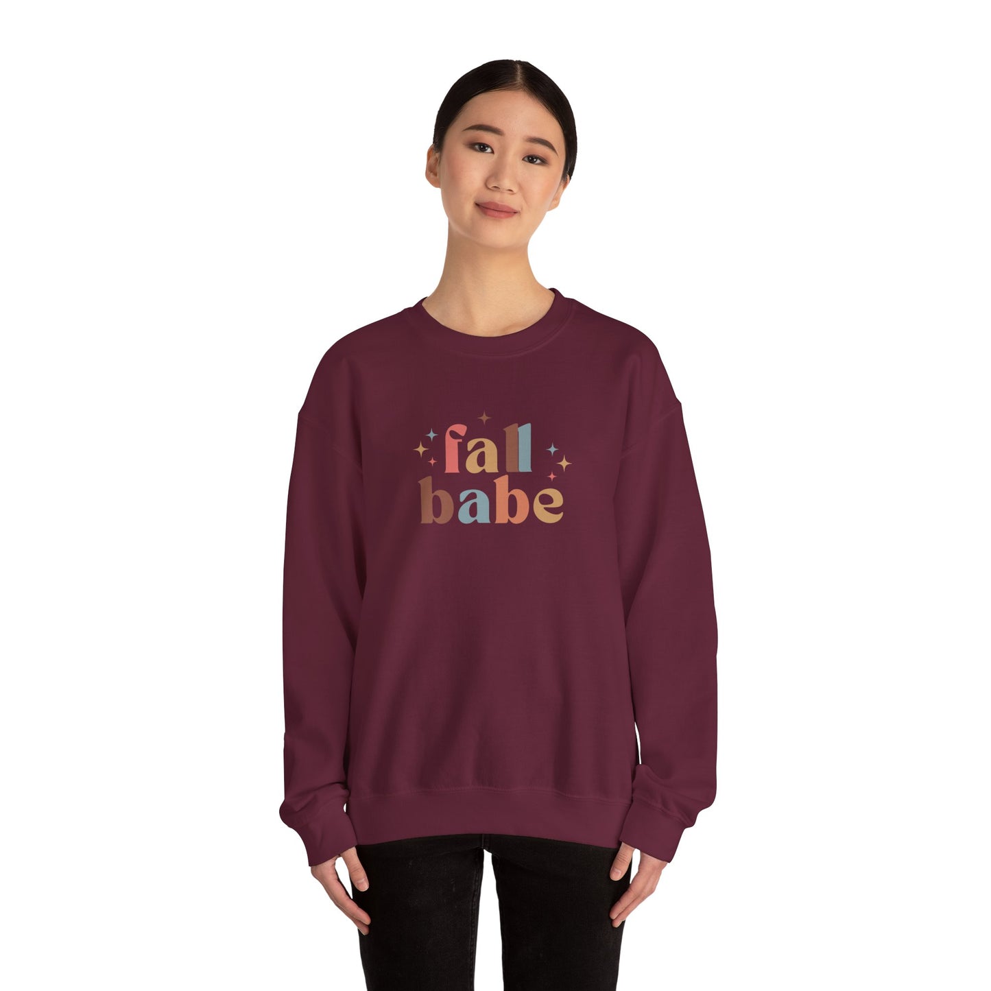 Fall Babe Cozy Crewneck Sweatshirt