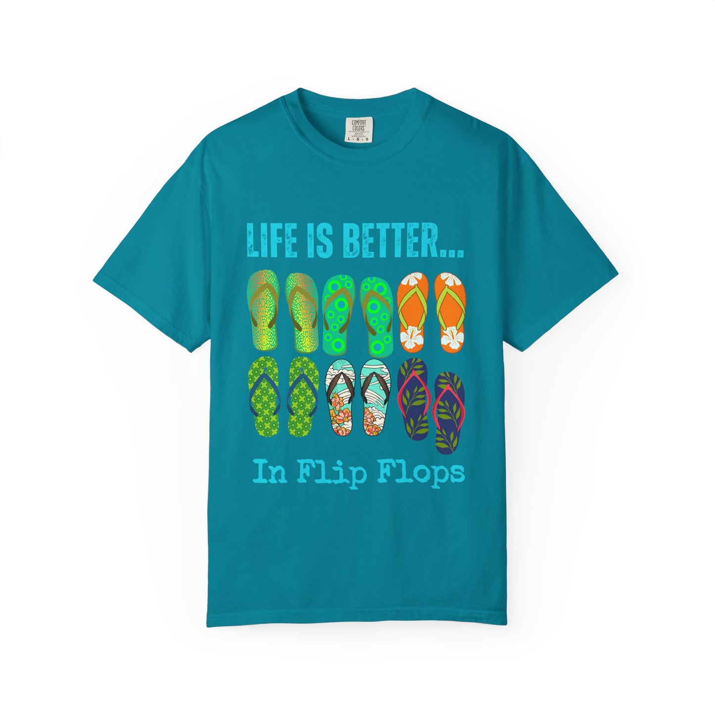 Life Is Better...In Flip Flops Unisex Graphic T-shirt