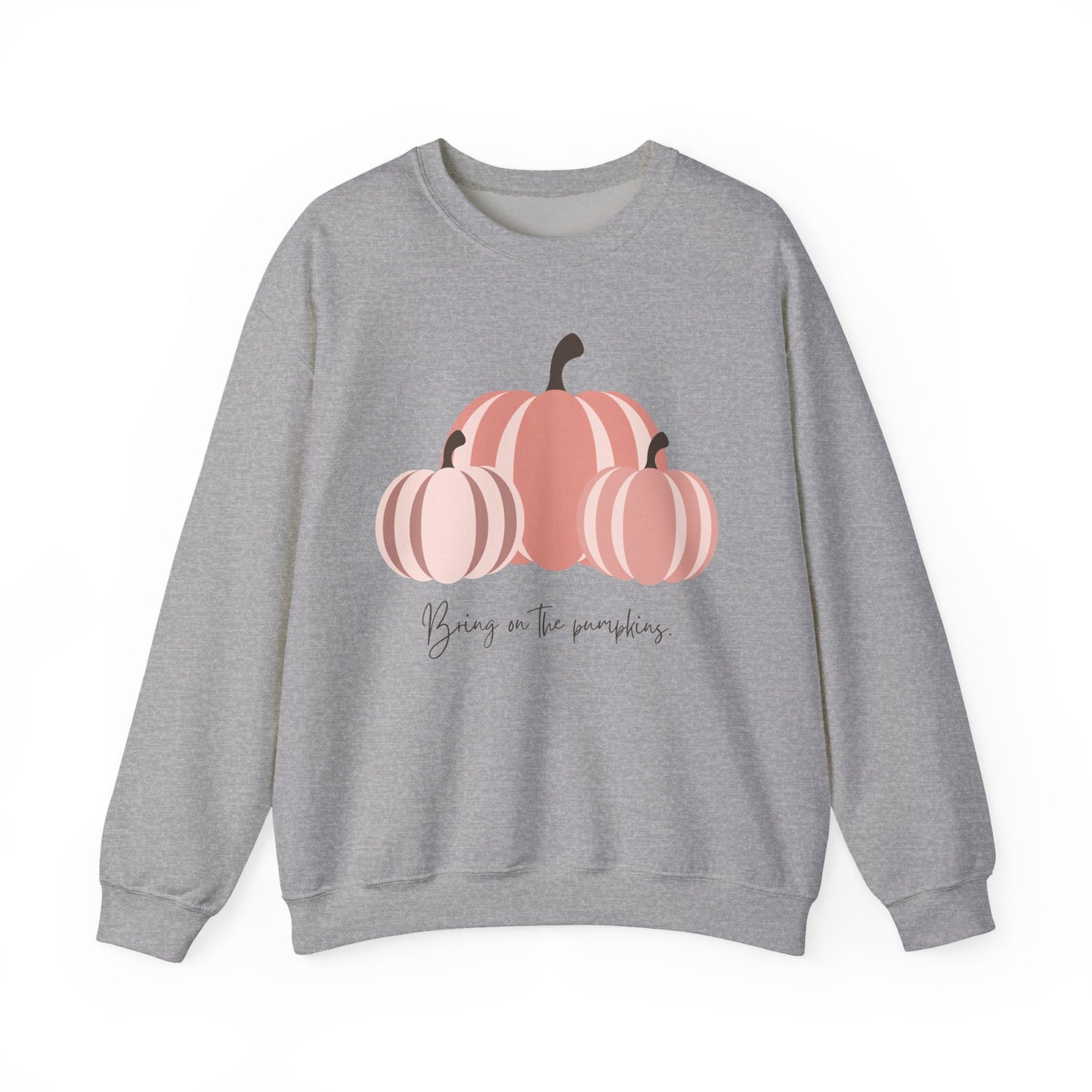 Bring On The Pumpkins Cozy Crewneck Sweatshirt
