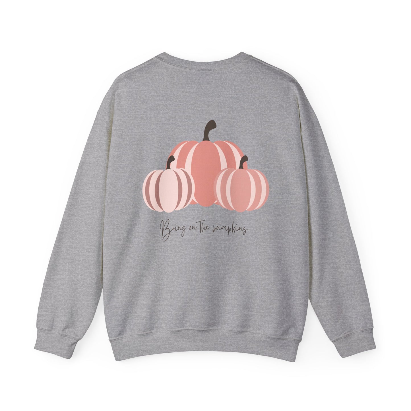 Bring On The Pumpkins Cozy Crewneck Sweatshirt
