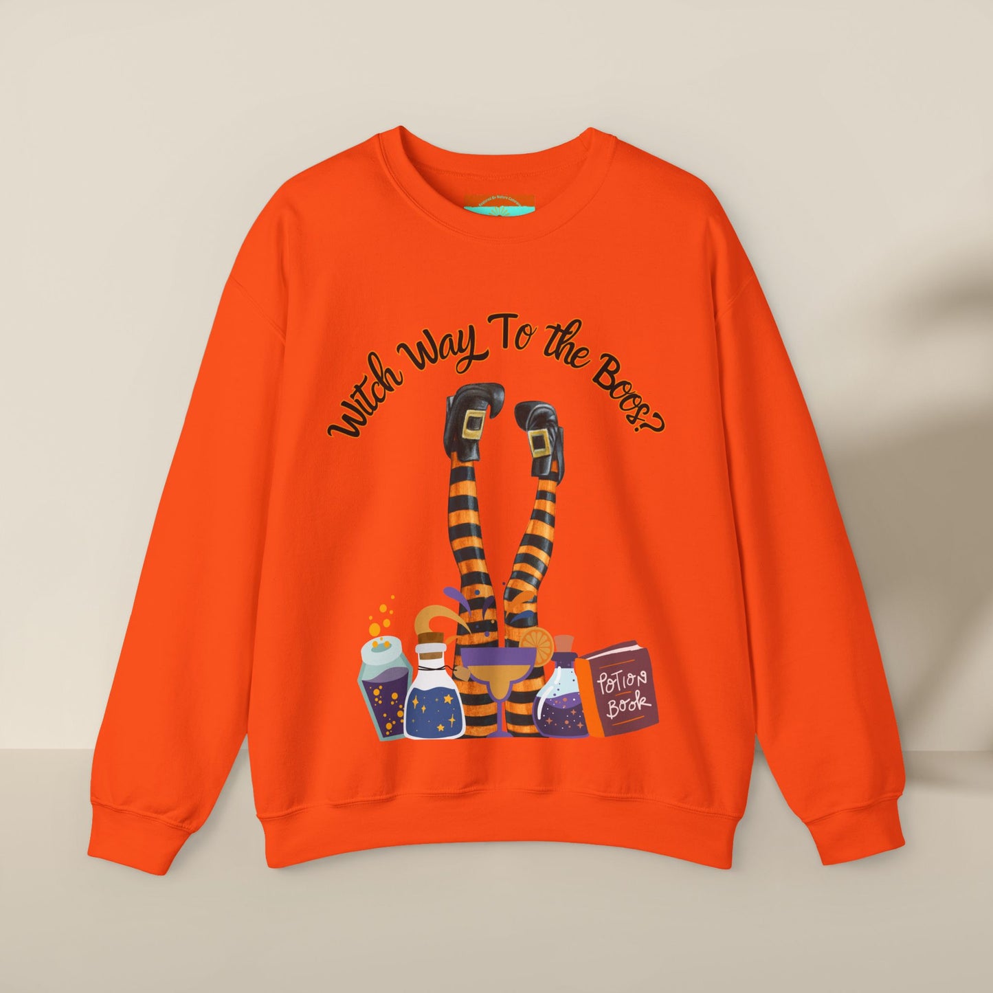 Witch Way To The Boos? Crewneck Sweatshirt