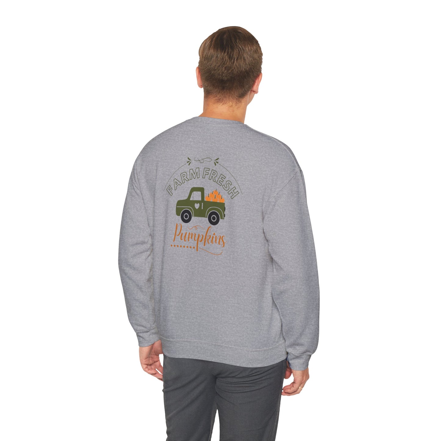 Farm Fresh Pumpkins Vintage Truck Crewneck