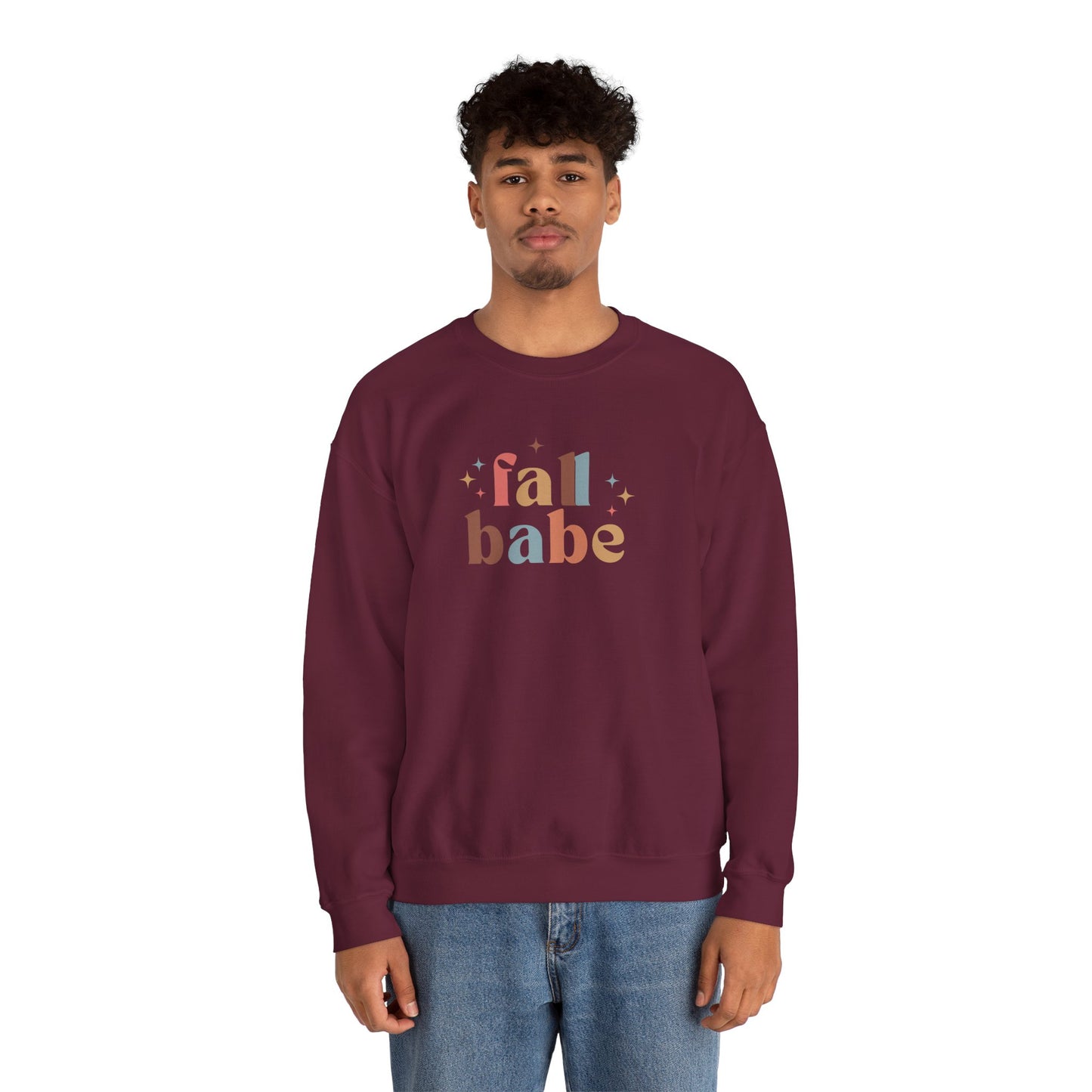 Fall Babe Cozy Crewneck Sweatshirt