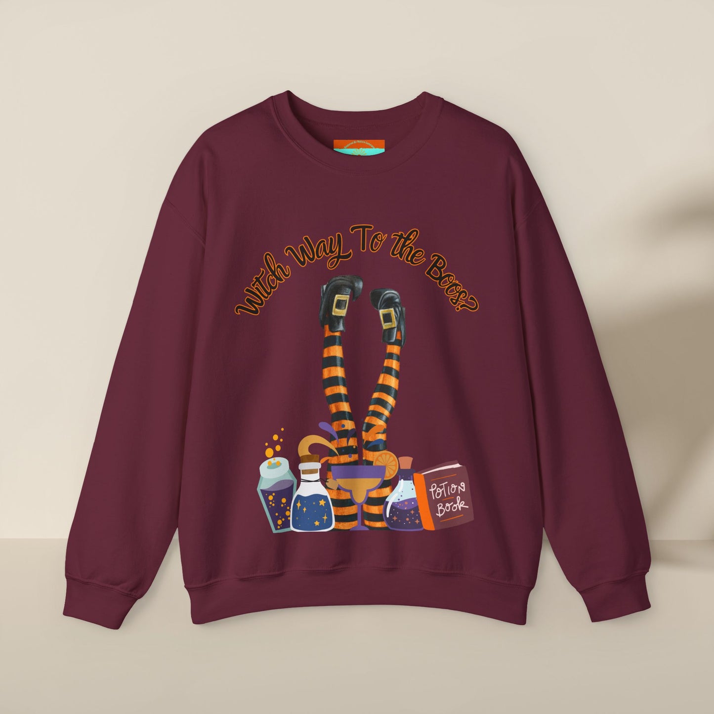 Witch Way To The Boos? Crewneck Sweatshirt