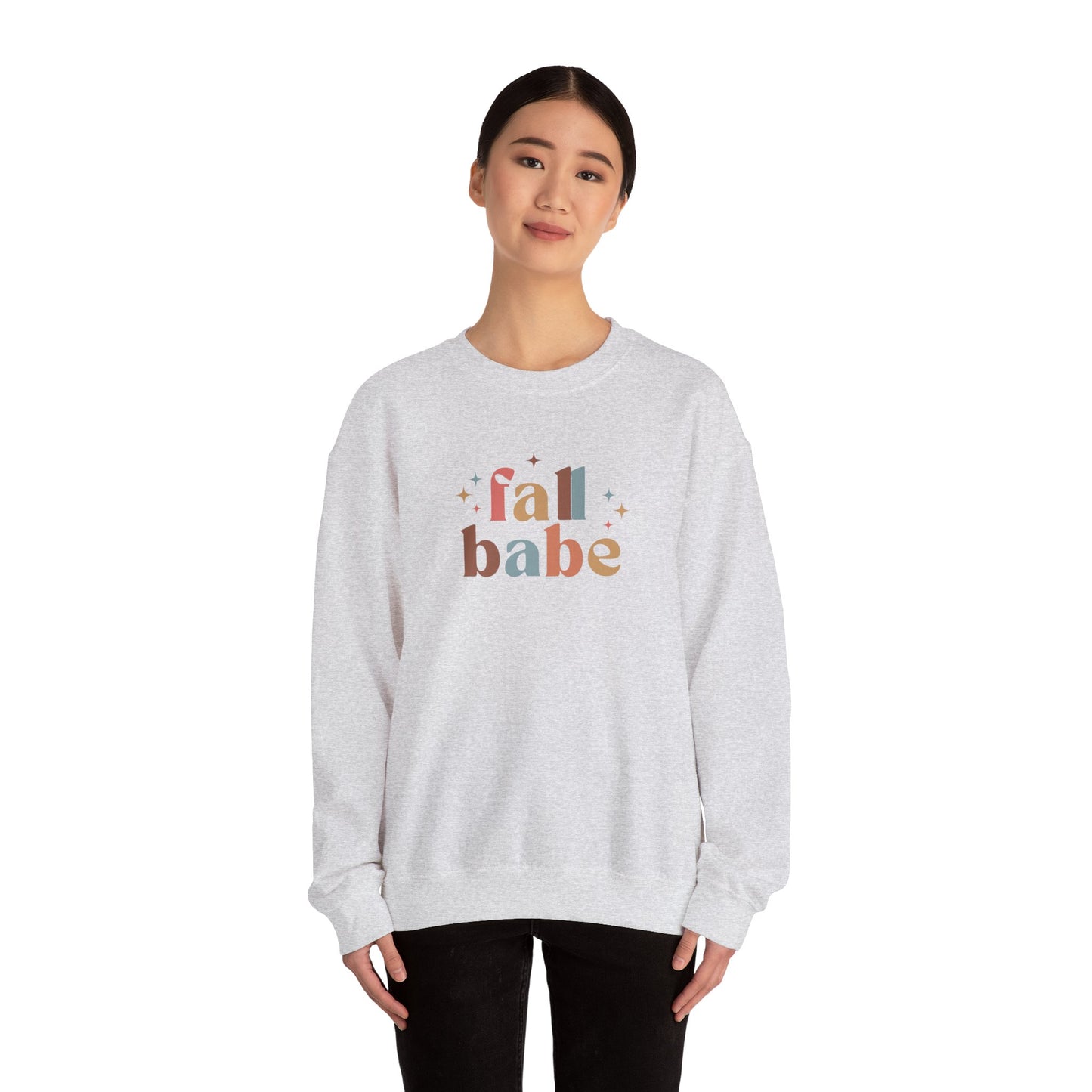 Fall Babe Cozy Crewneck Sweatshirt