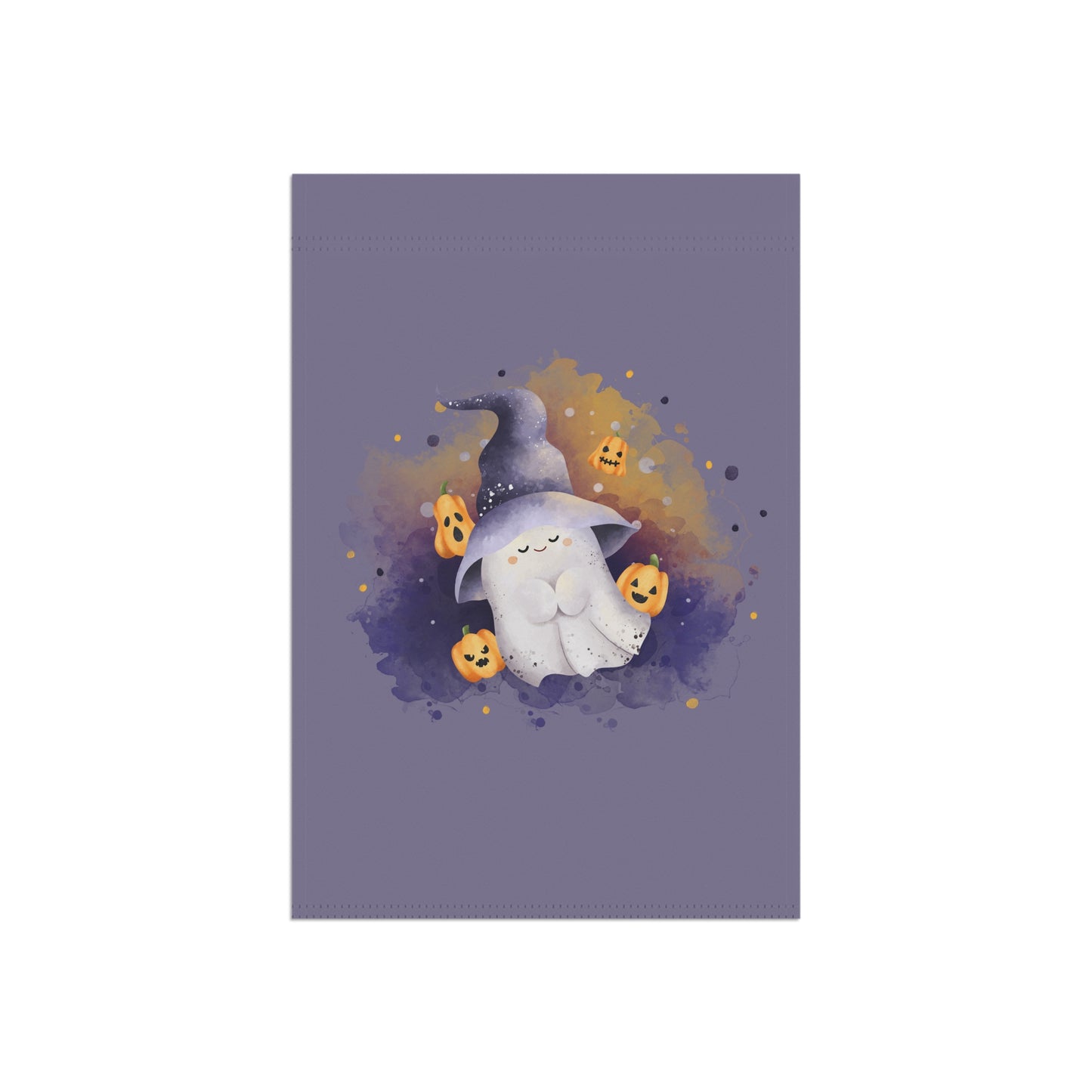 Charming Spooky Ghost Garden & House Banner