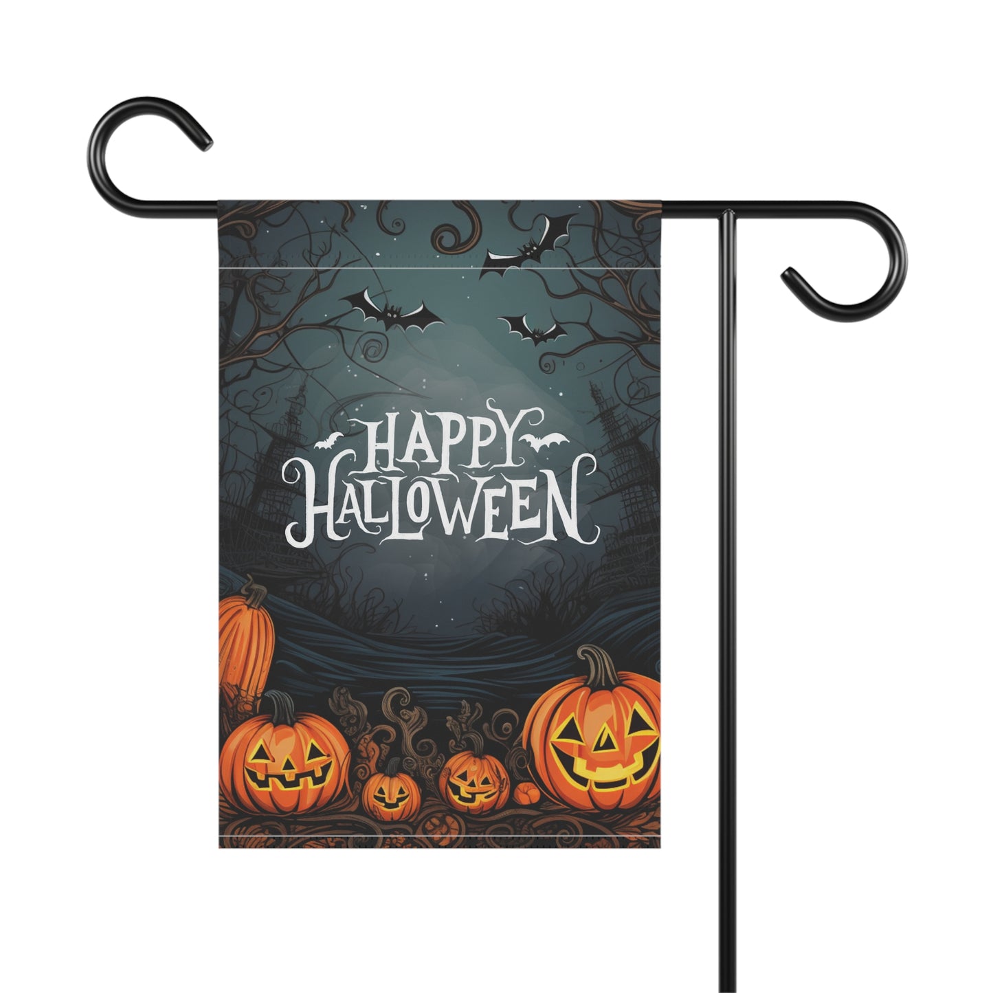 Happy Halloween Jack O' Lanterns Garden & House Banner