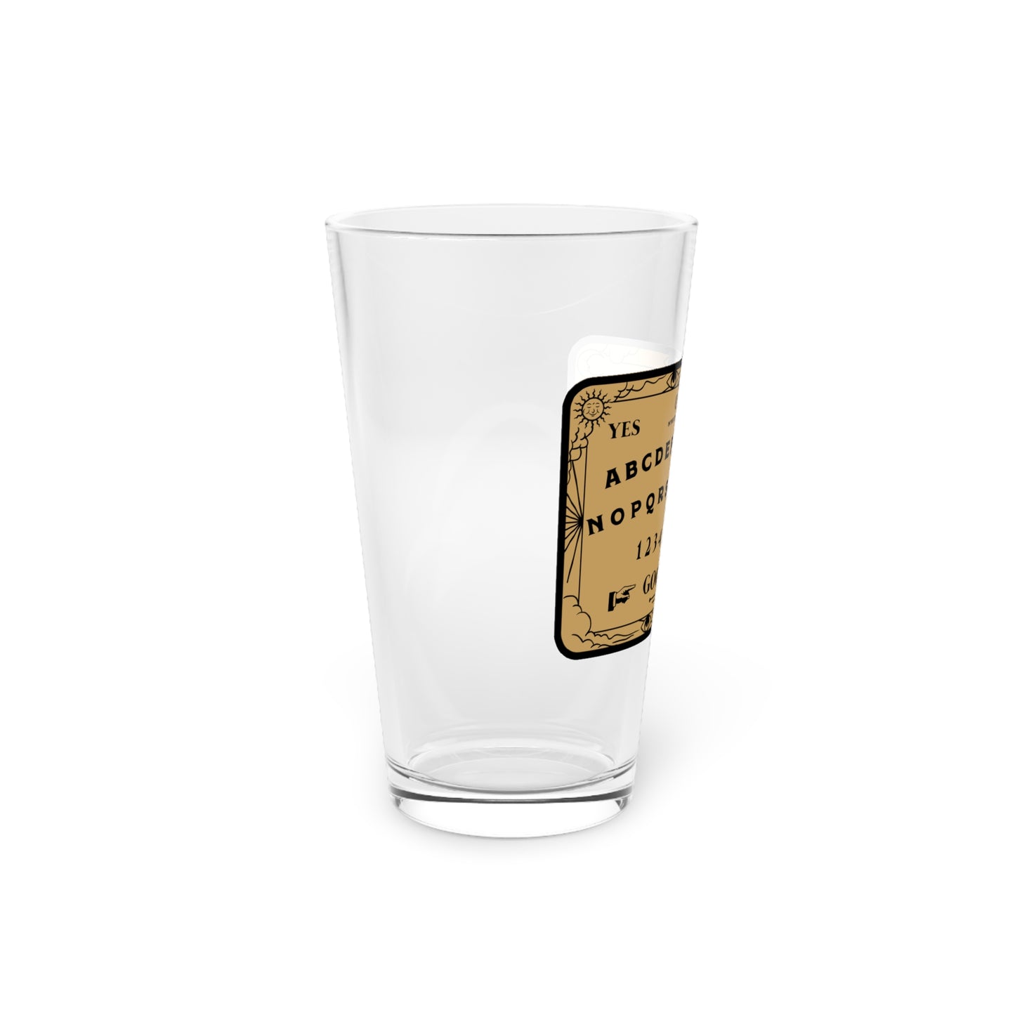 Ouija Board Halloween 16 oz Pint Glass
