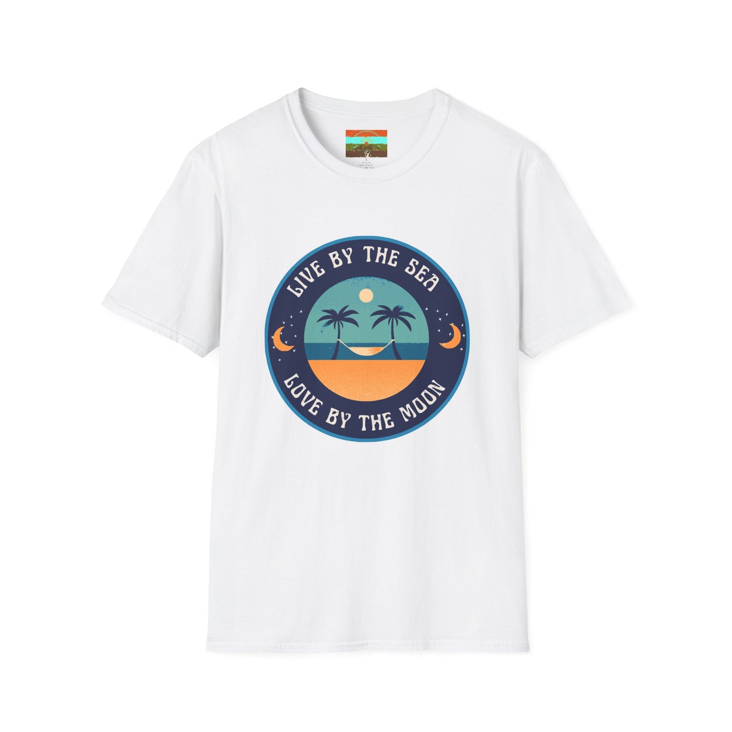 Live By The Sea Love By The Moon Tee
