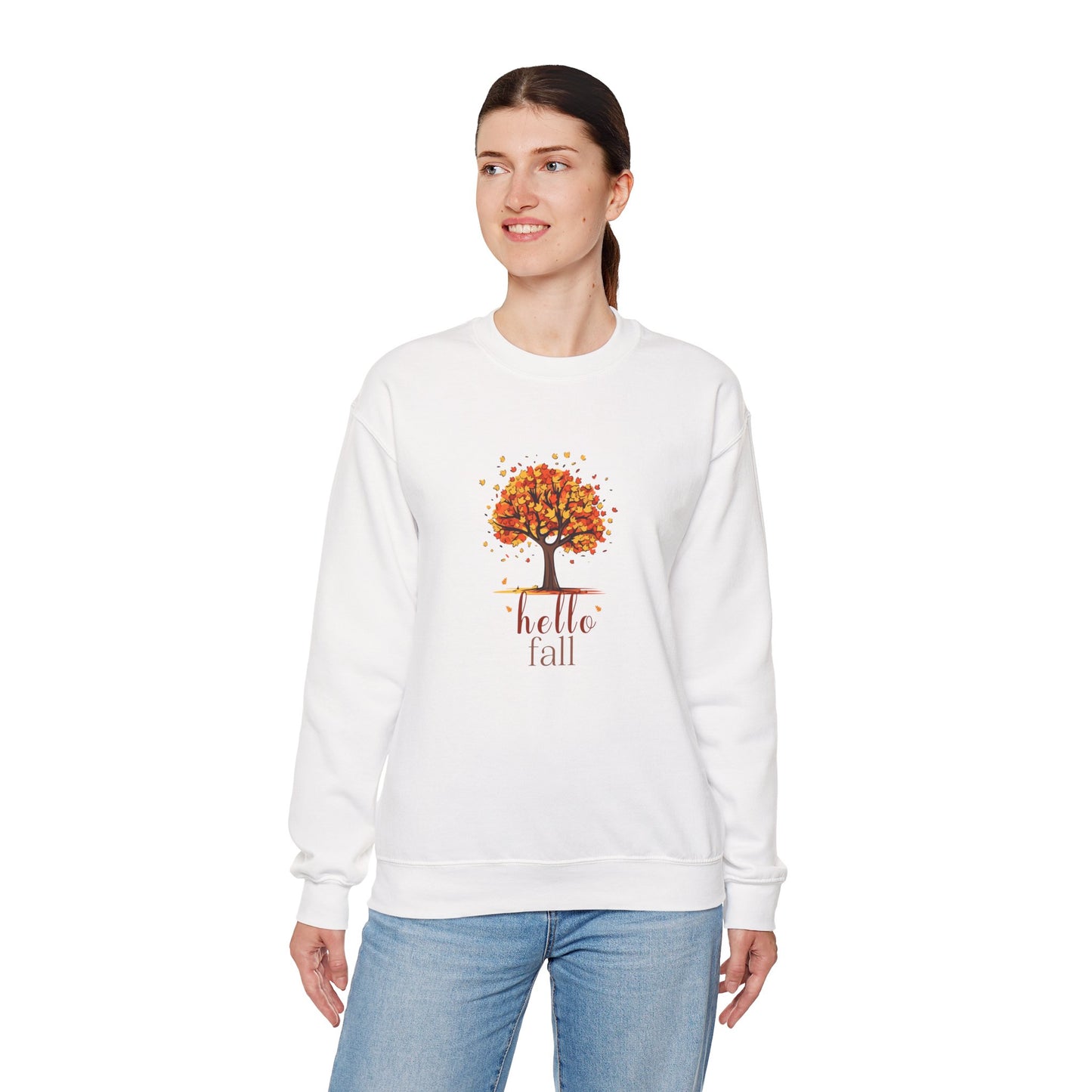 Hello Fall Cozy Crewneck Sweatshirt