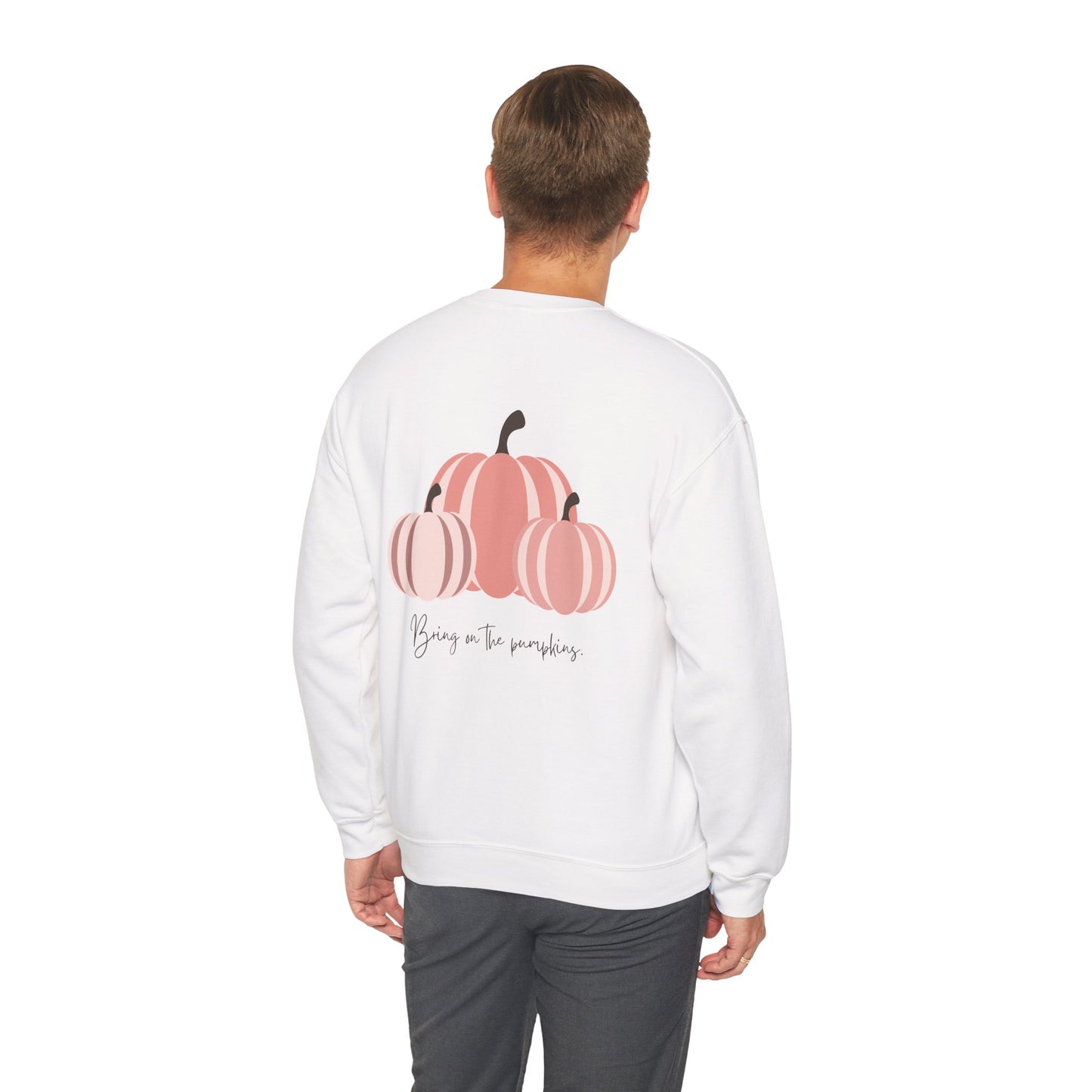 Bring On The Pumpkins Cozy Crewneck Sweatshirt