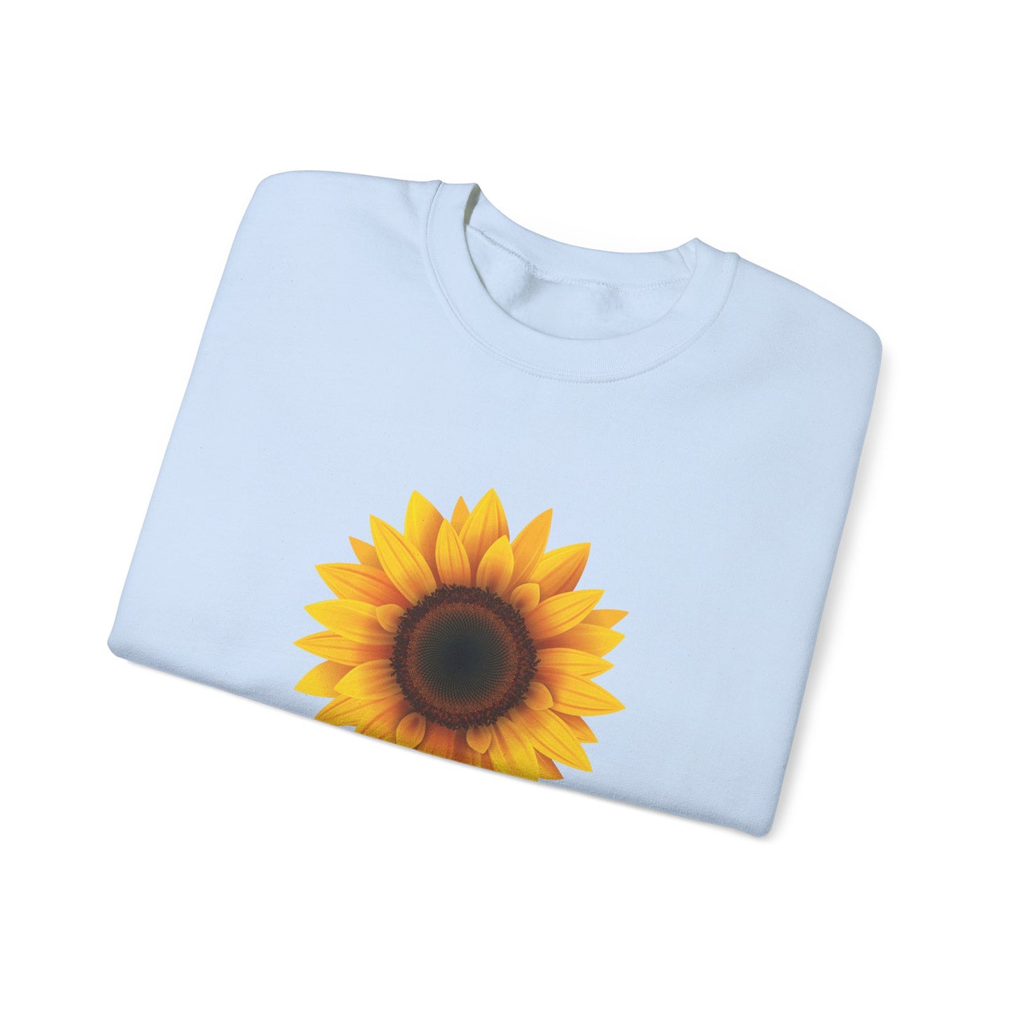 Hello Autumn Sunflower Crewneck Sweatshirt