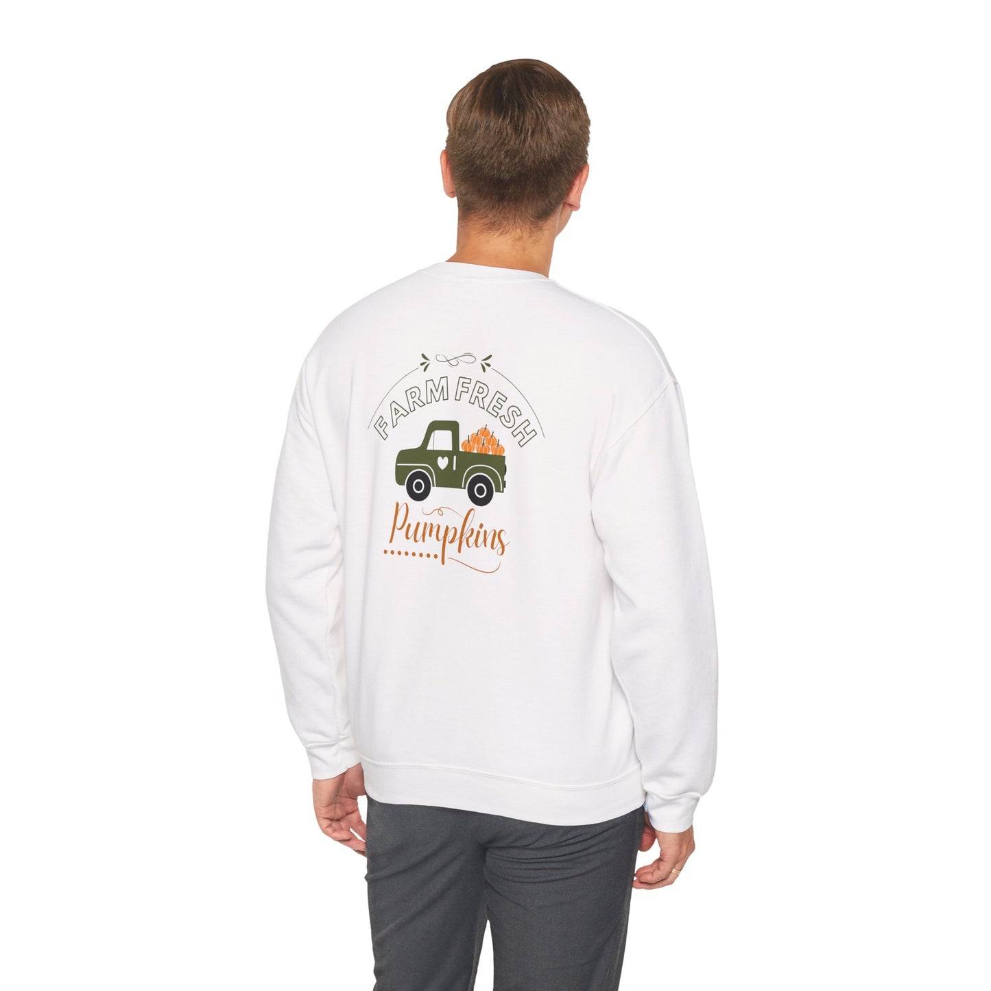 Farm Fresh Pumpkins Vintage Truck Crewneck