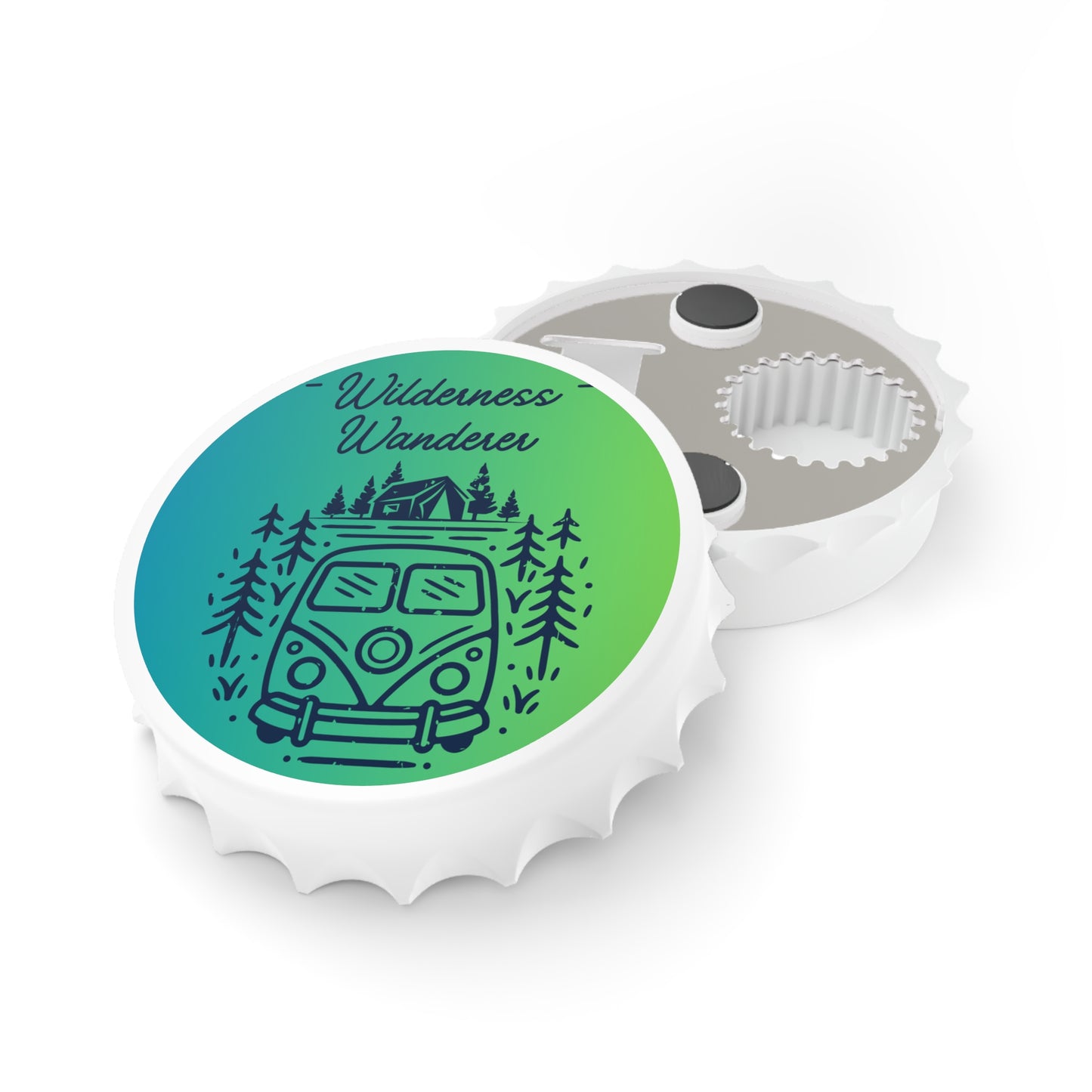 Wilderness Wanderer Bottle Opener Magnet