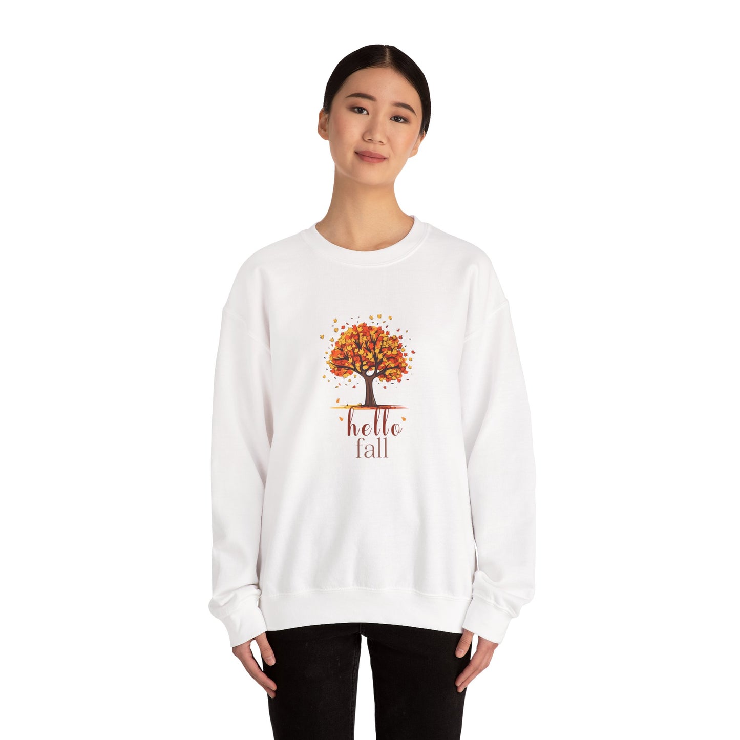 Hello Fall Cozy Crewneck Sweatshirt