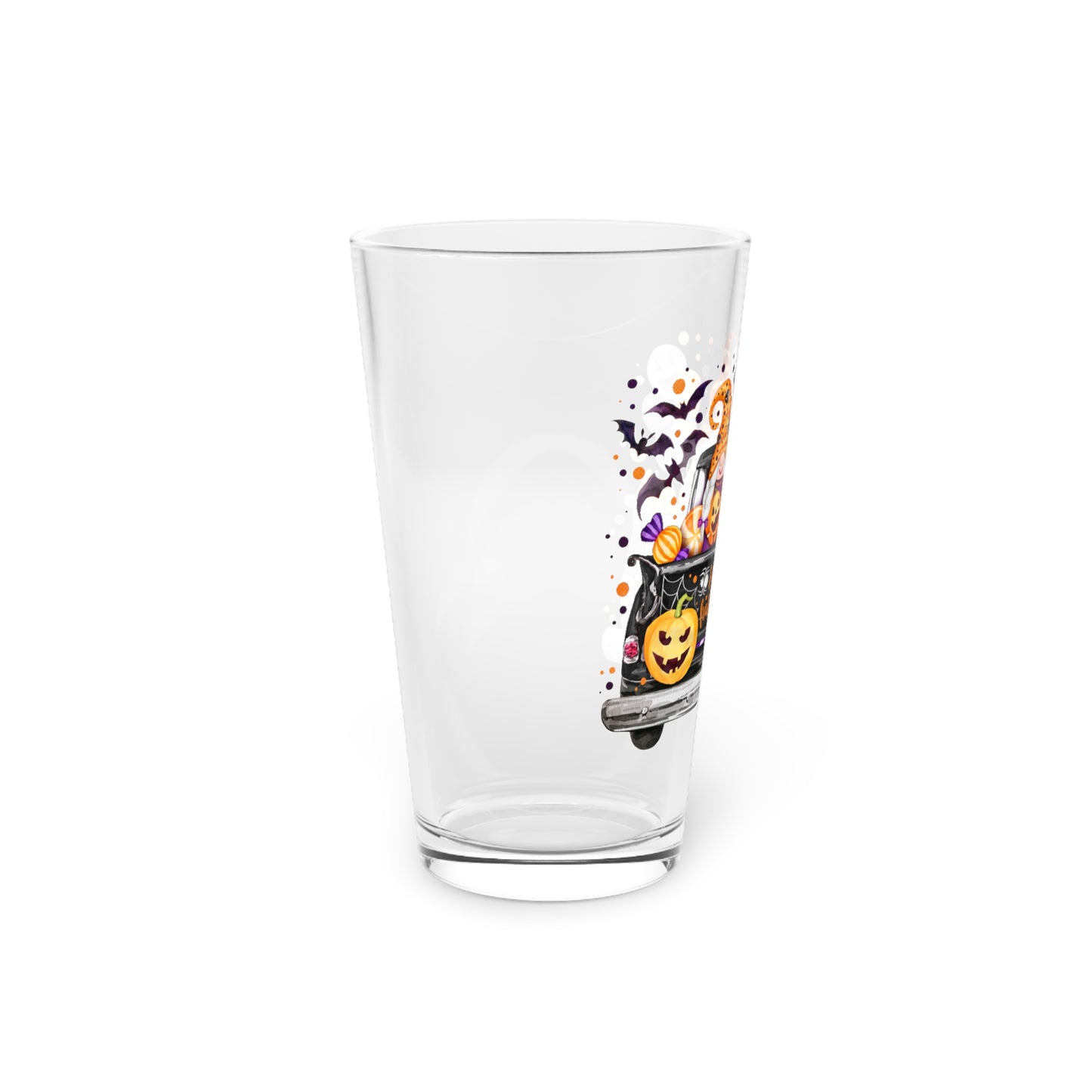 Gnomes Happy Halloween 16oz Pint Glass