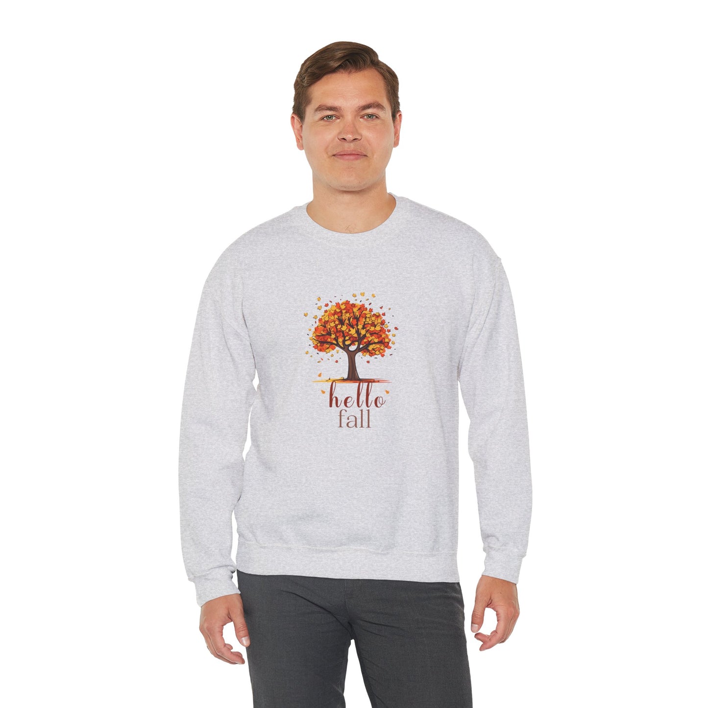 Hello Fall Cozy Crewneck Sweatshirt