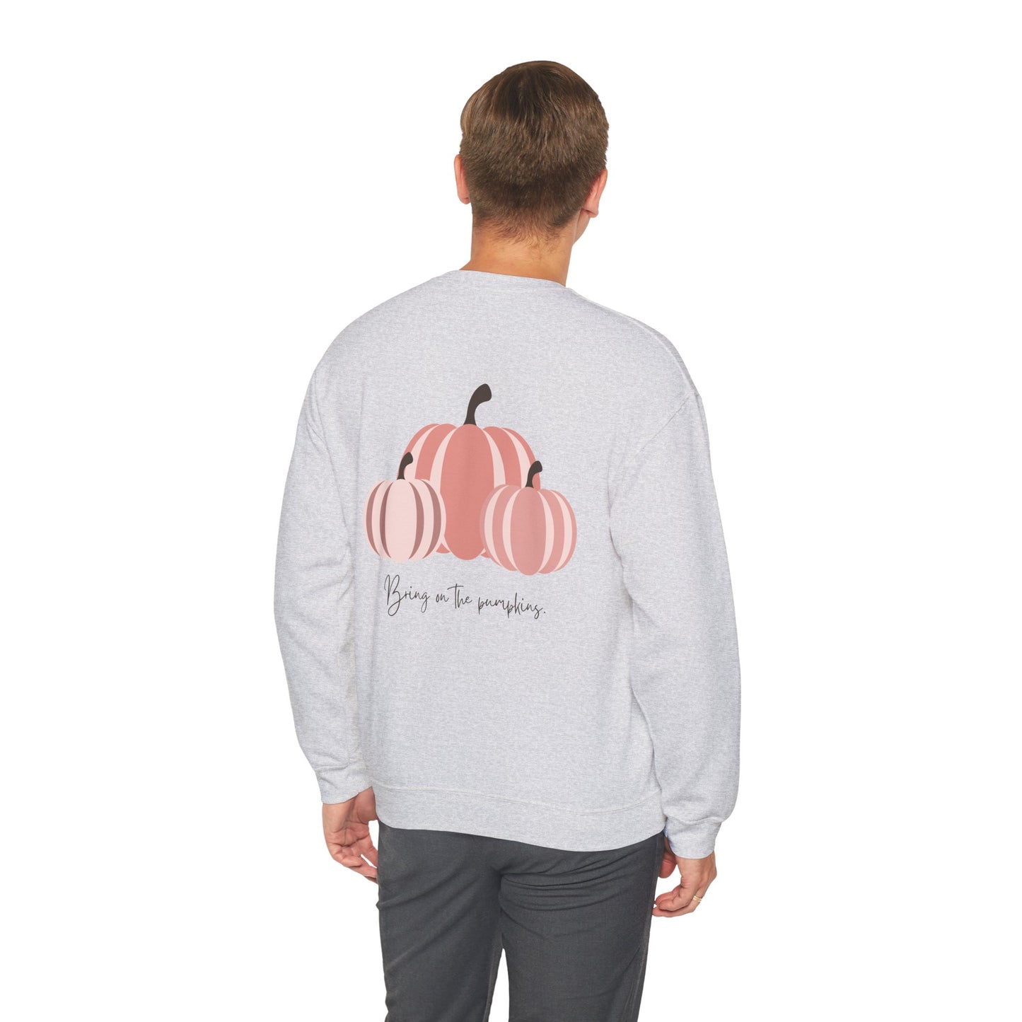 Bring On The Pumpkins Cozy Crewneck Sweatshirt