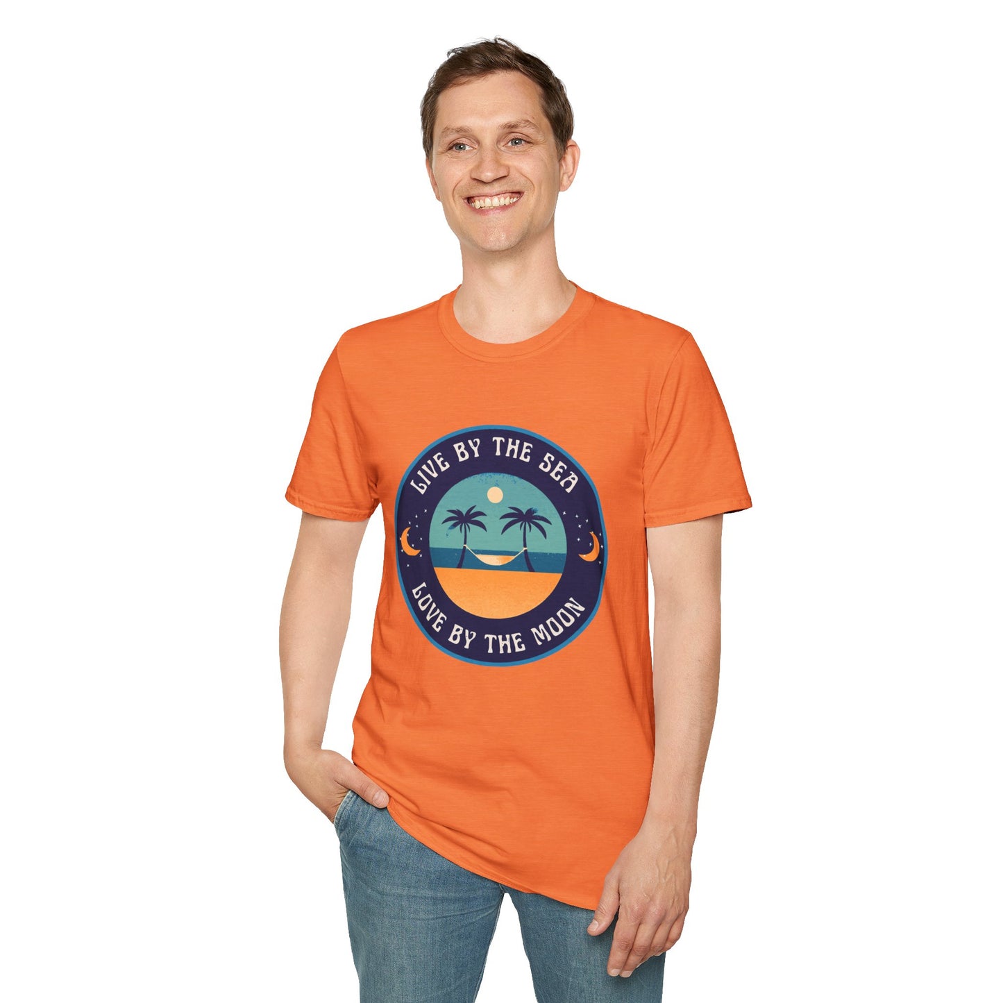 Live By The Sea Love By The Moon Tee