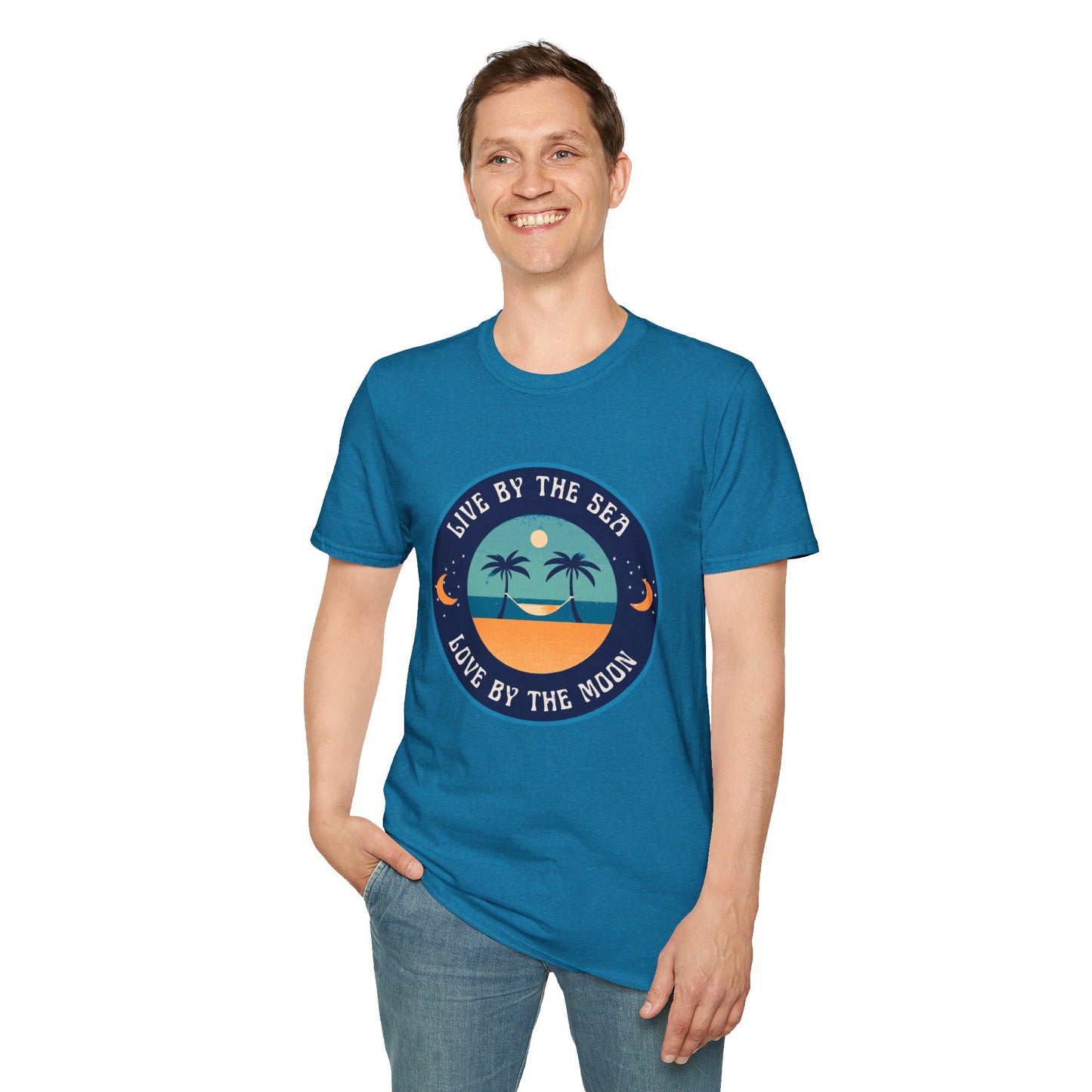 Live By The Sea Love By The Moon Tee