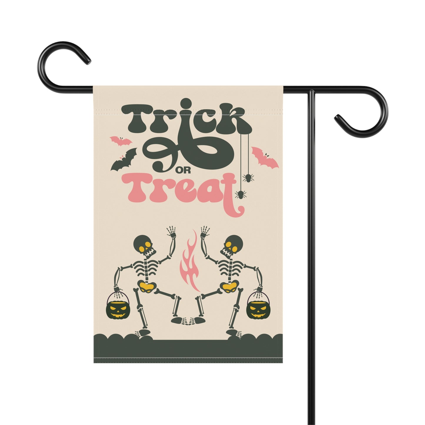 Trick Or Treat Skeletons Garden & House Banner