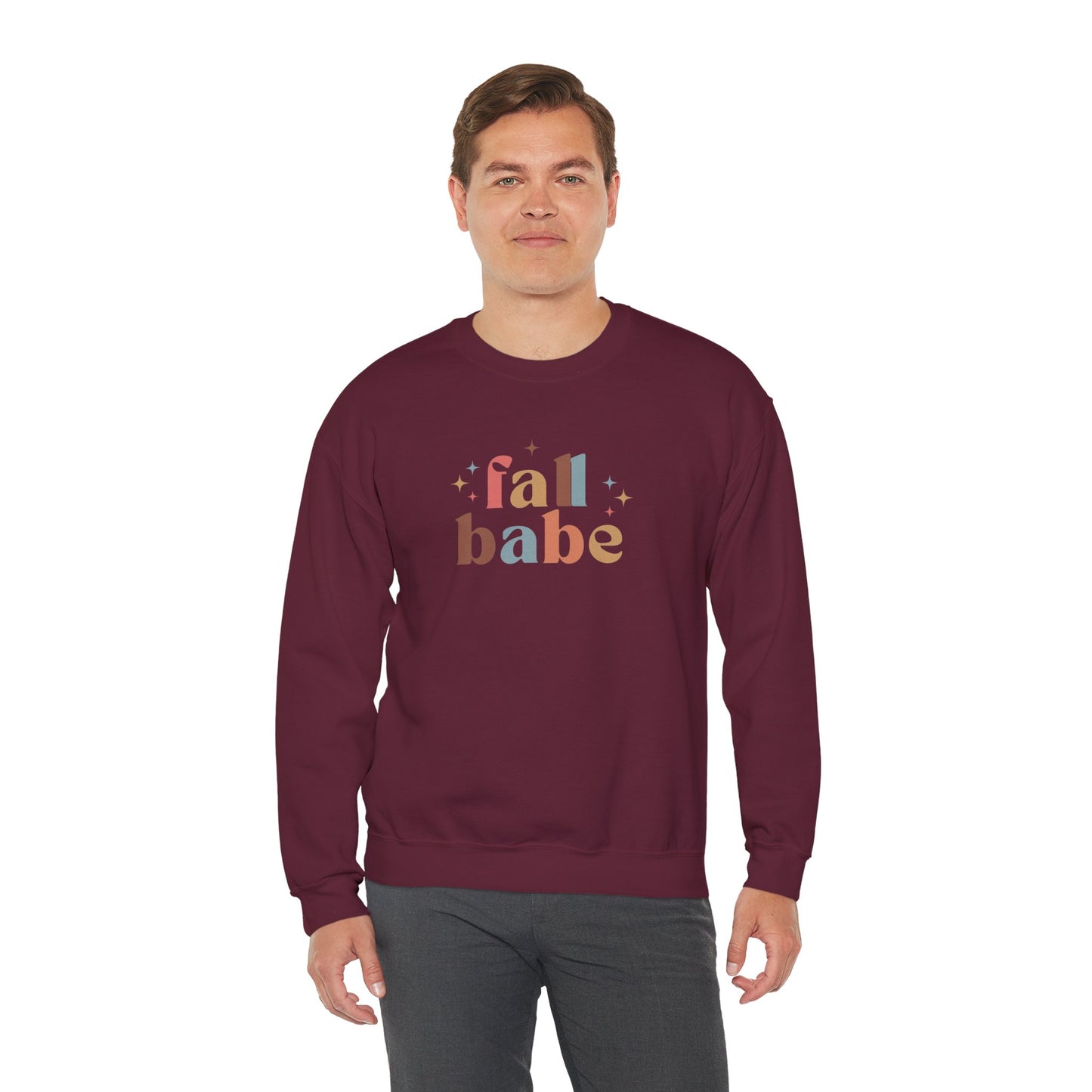 Fall Babe Cozy Crewneck Sweatshirt