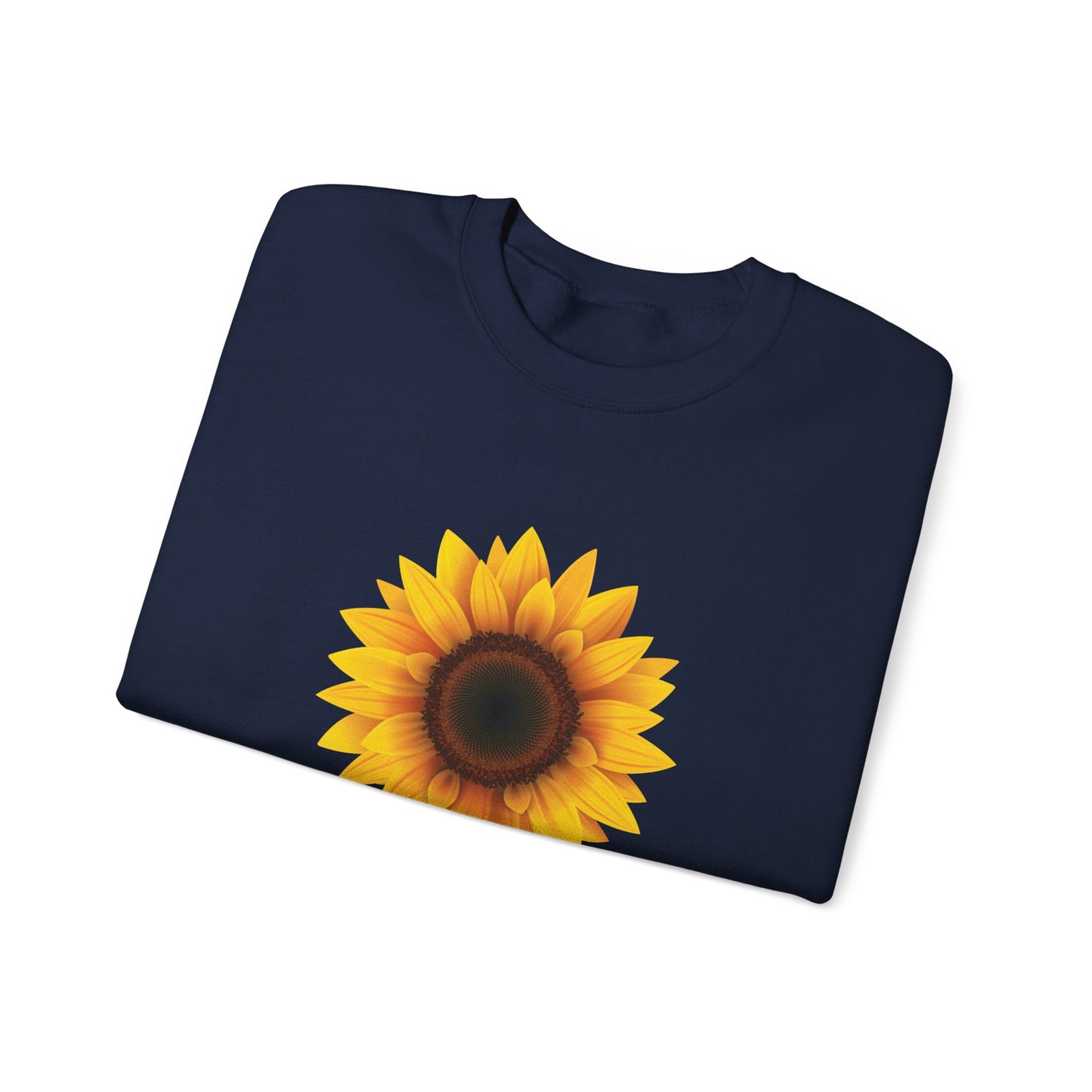 Hello Autumn Sunflower Crewneck Sweatshirt